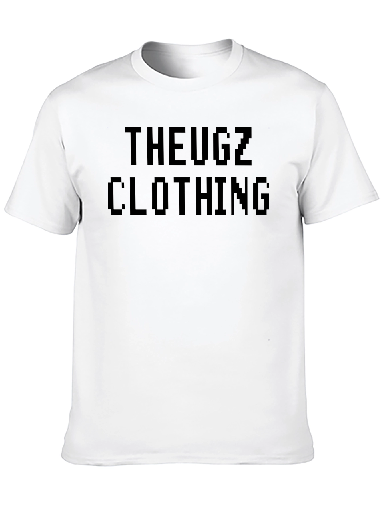 THEUGZ Clothing Black Tee - Pixel Style