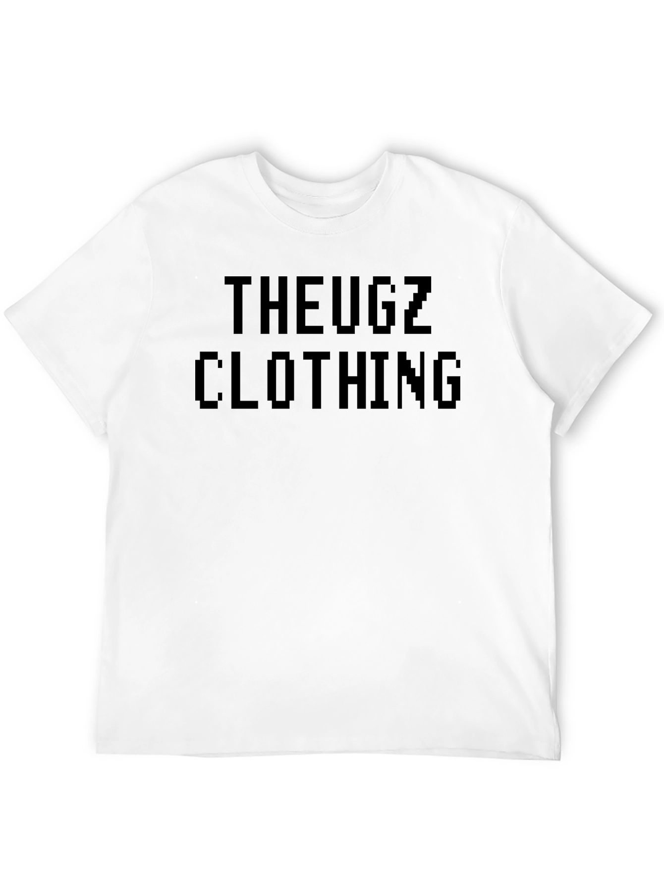 THEUGZ Clothing Black Tee - Pixel Style