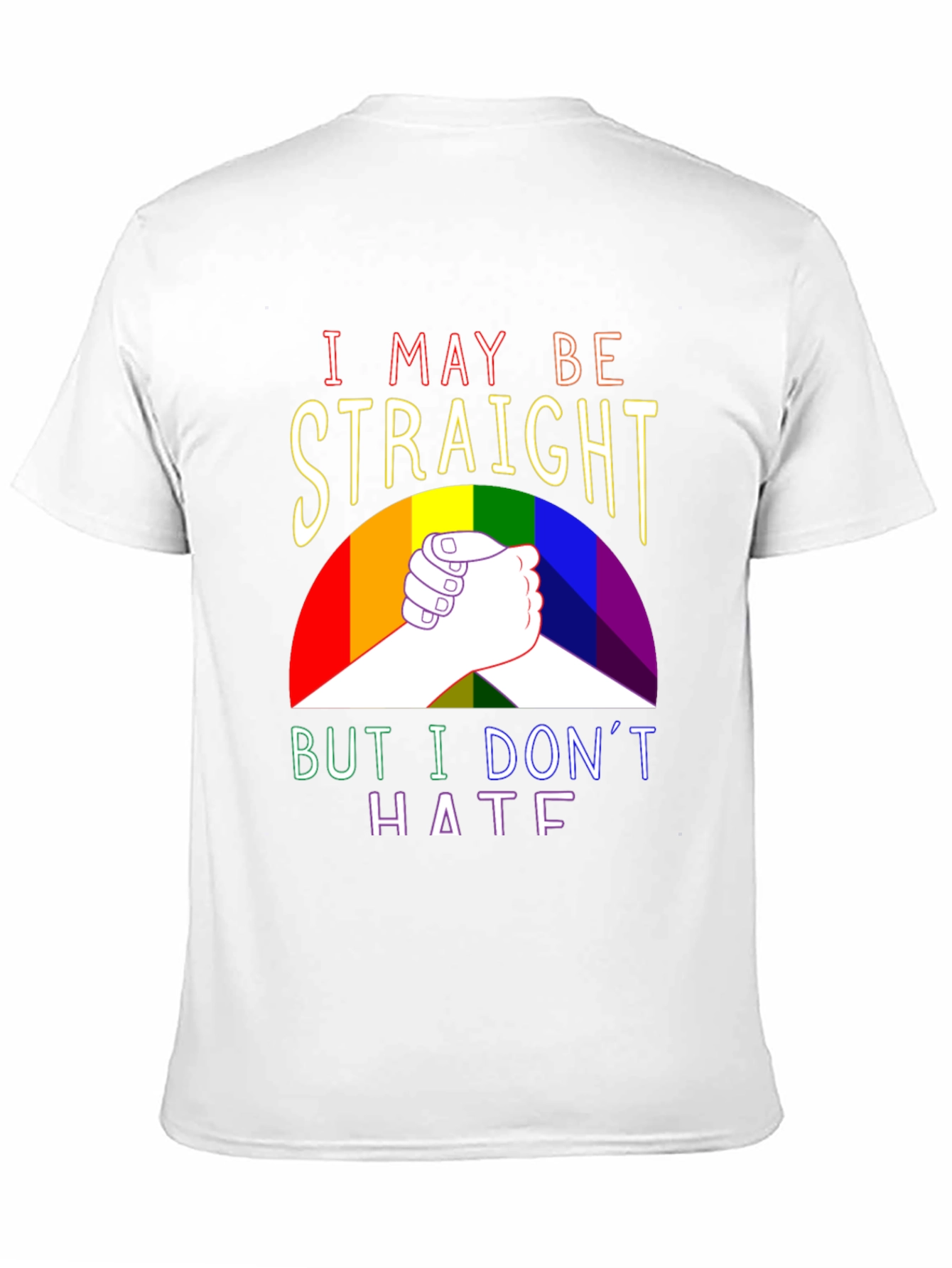 I May Be Straight T-Shirt - Pride Support