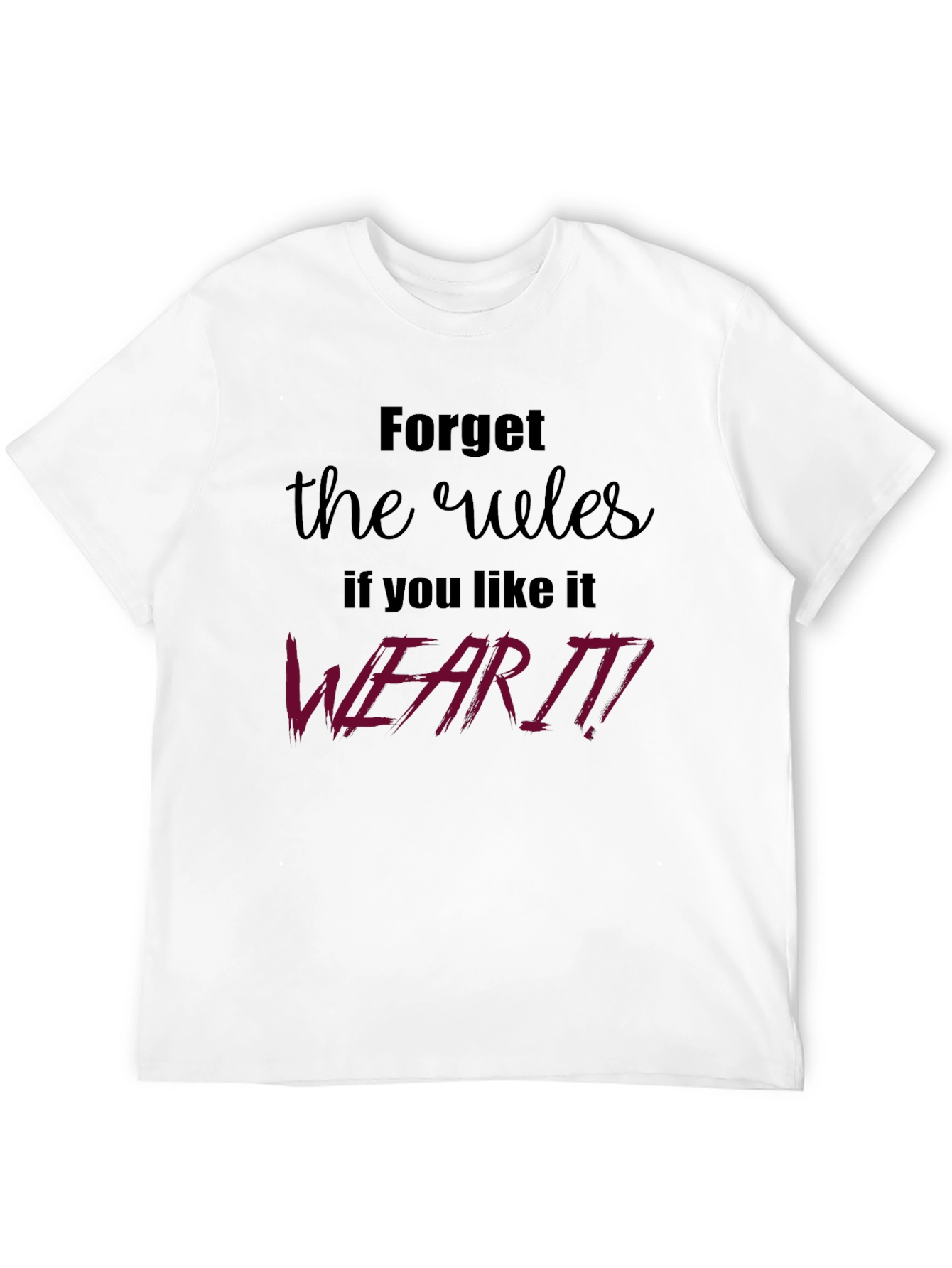 Rebel Rules Graphic Tee - Black