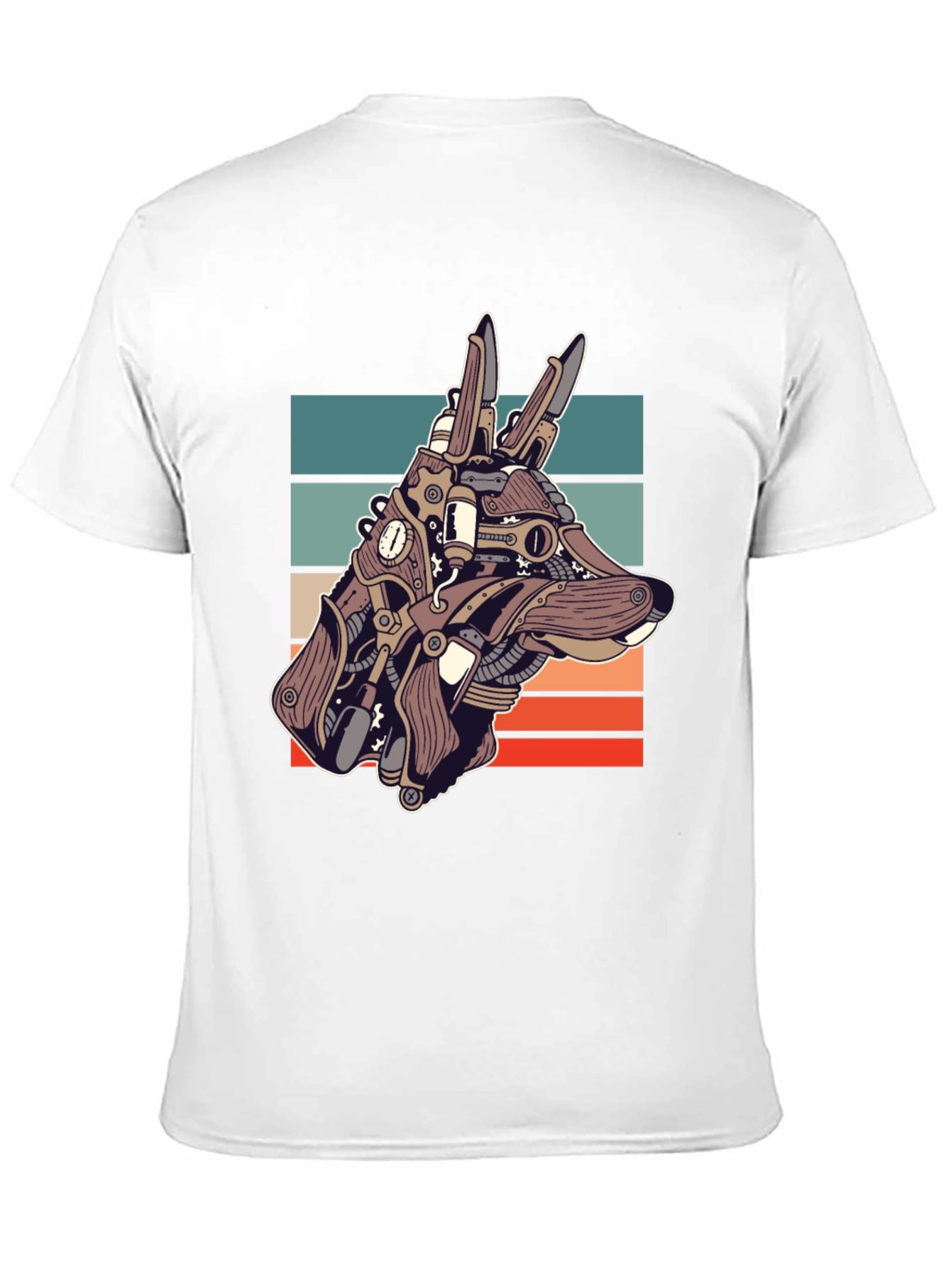 Steampunk Dog T-Shirt - Unique Canine Design