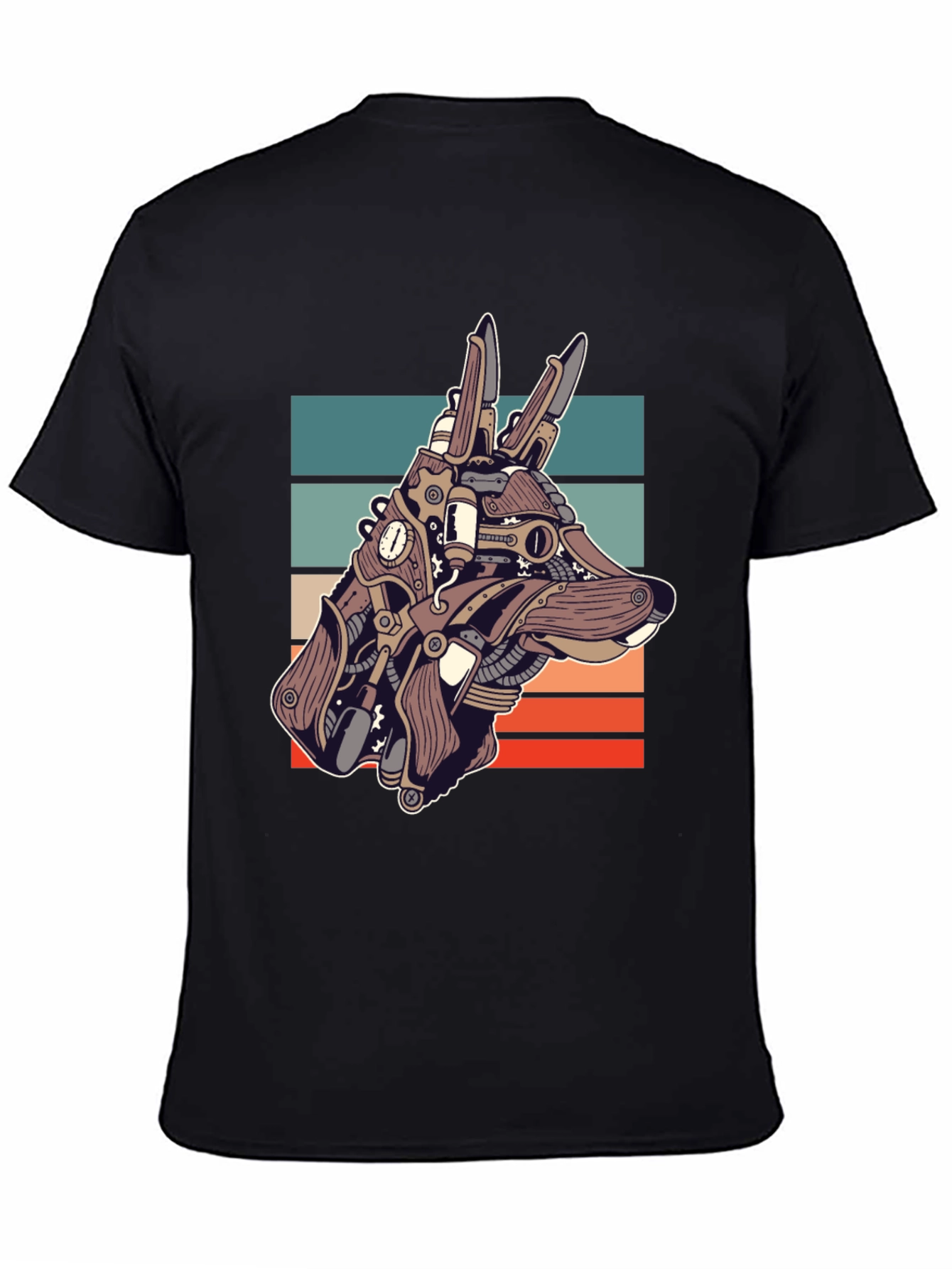 Steampunk Dog T-Shirt - Unique Canine Design
