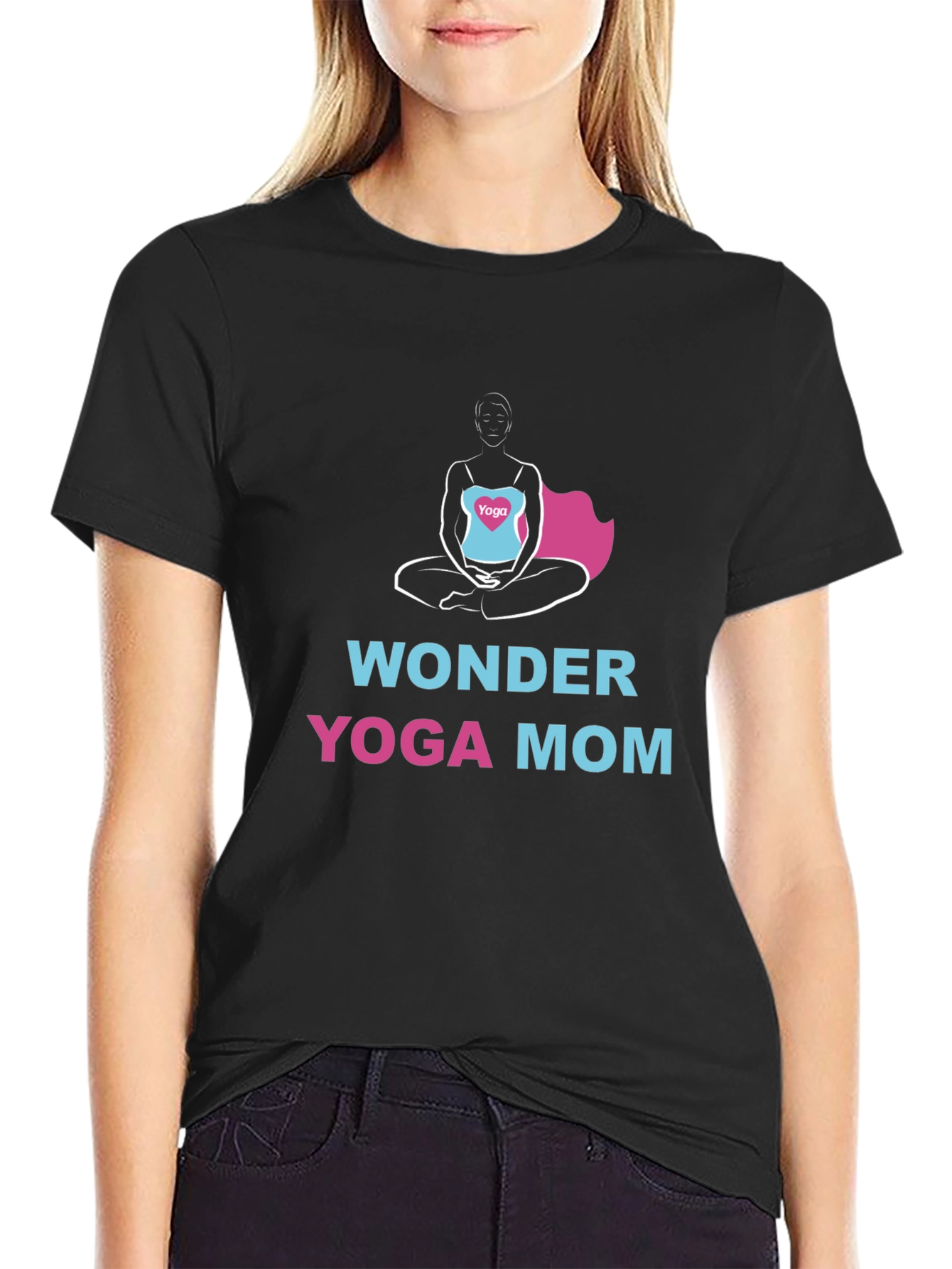 Wonder Yoga Mom T-Shirt