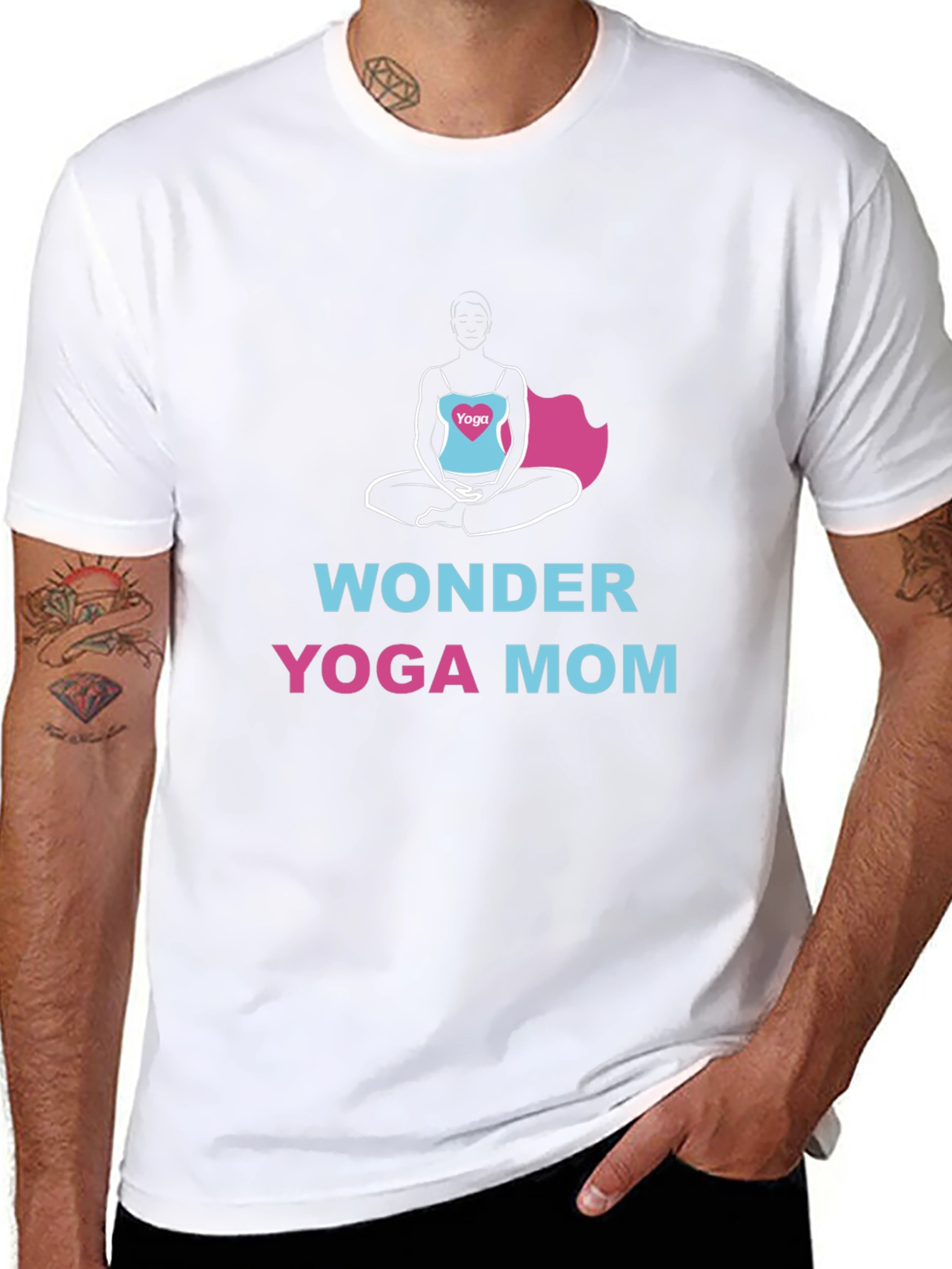 Wonder Yoga Mom T-Shirt