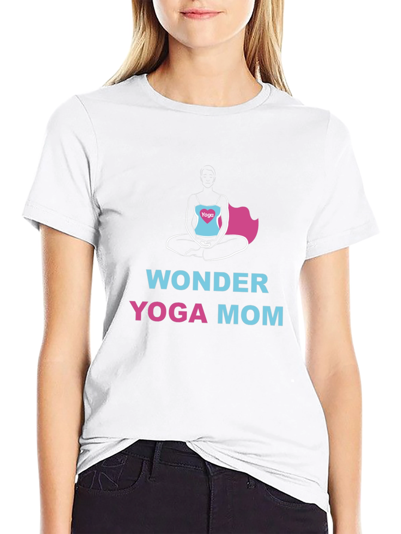 Wonder Yoga Mom T-Shirt
