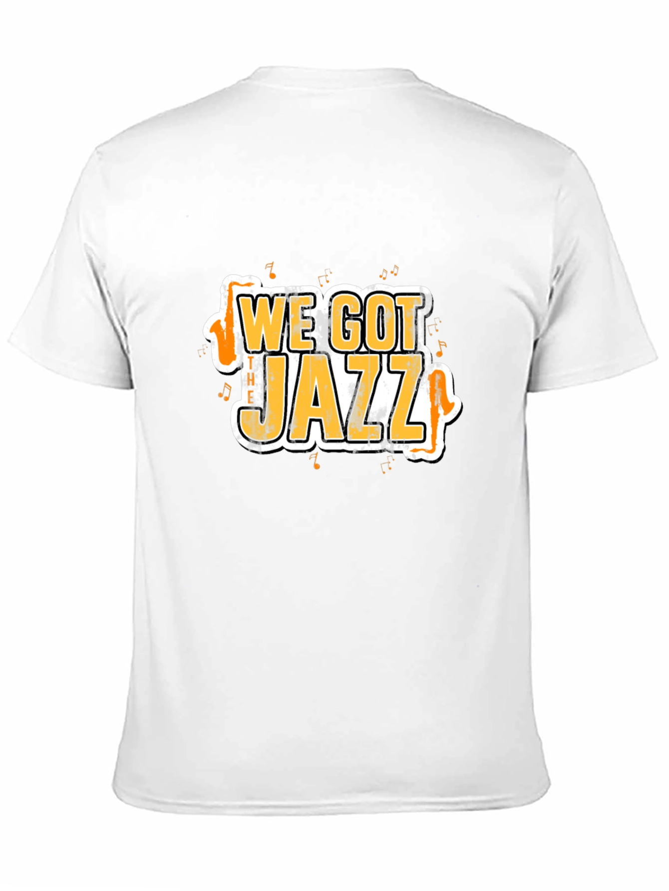 We Got Jazz Graphic Tee - Black Cotton T-Shirt