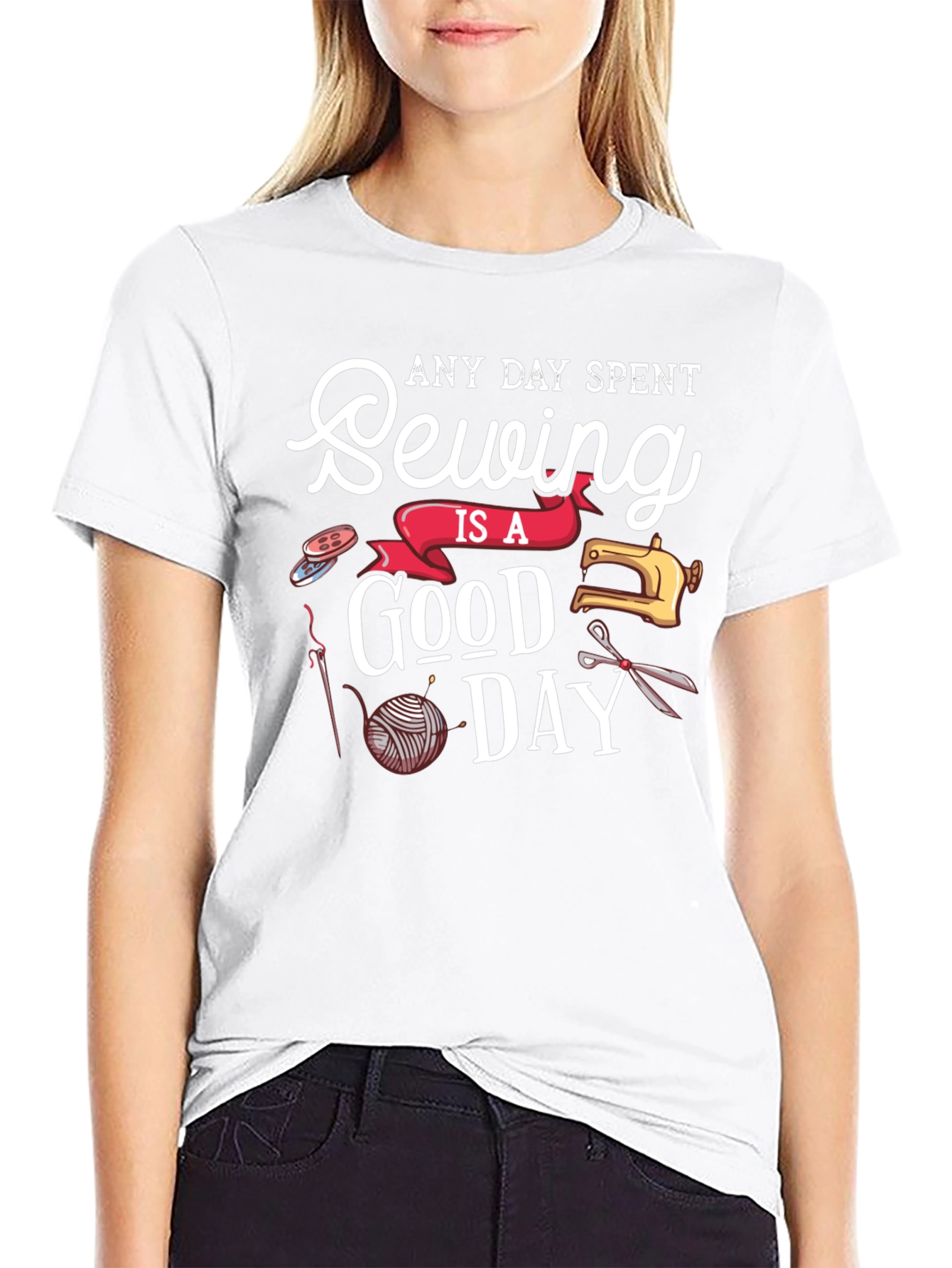 Sewing is a Good Day T-Shirt
