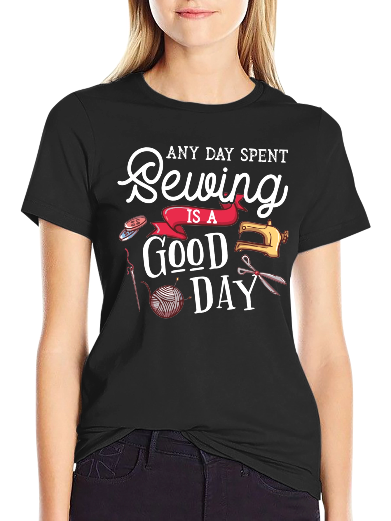Sewing is a Good Day T-Shirt