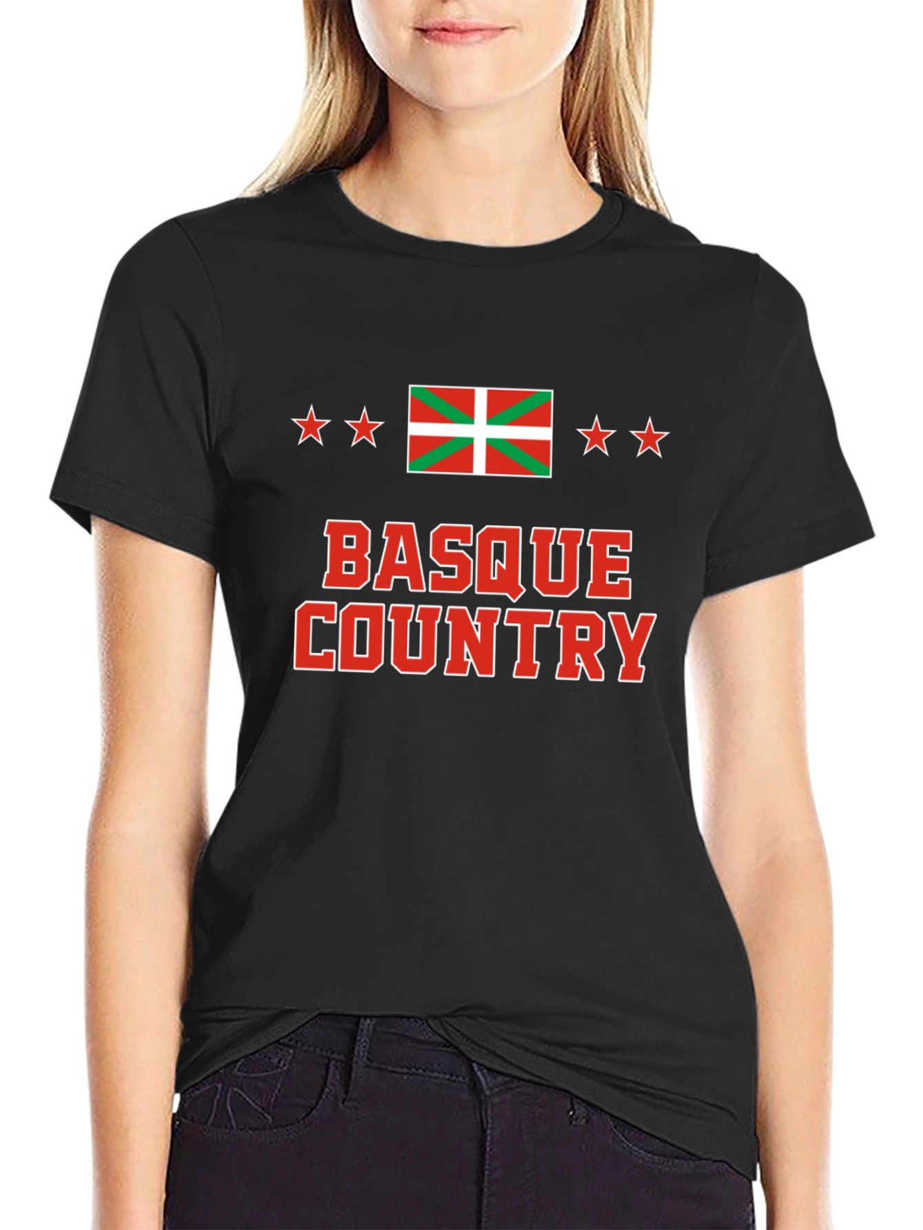 Basque Country Flag T-Shirt -  Euskadi Pride