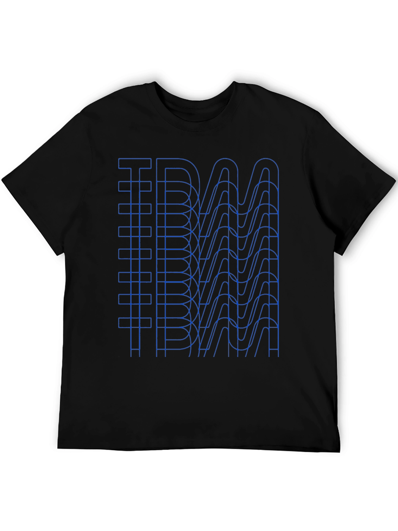 IBM Retro Wave Graphic T-Shirt - Classic Design