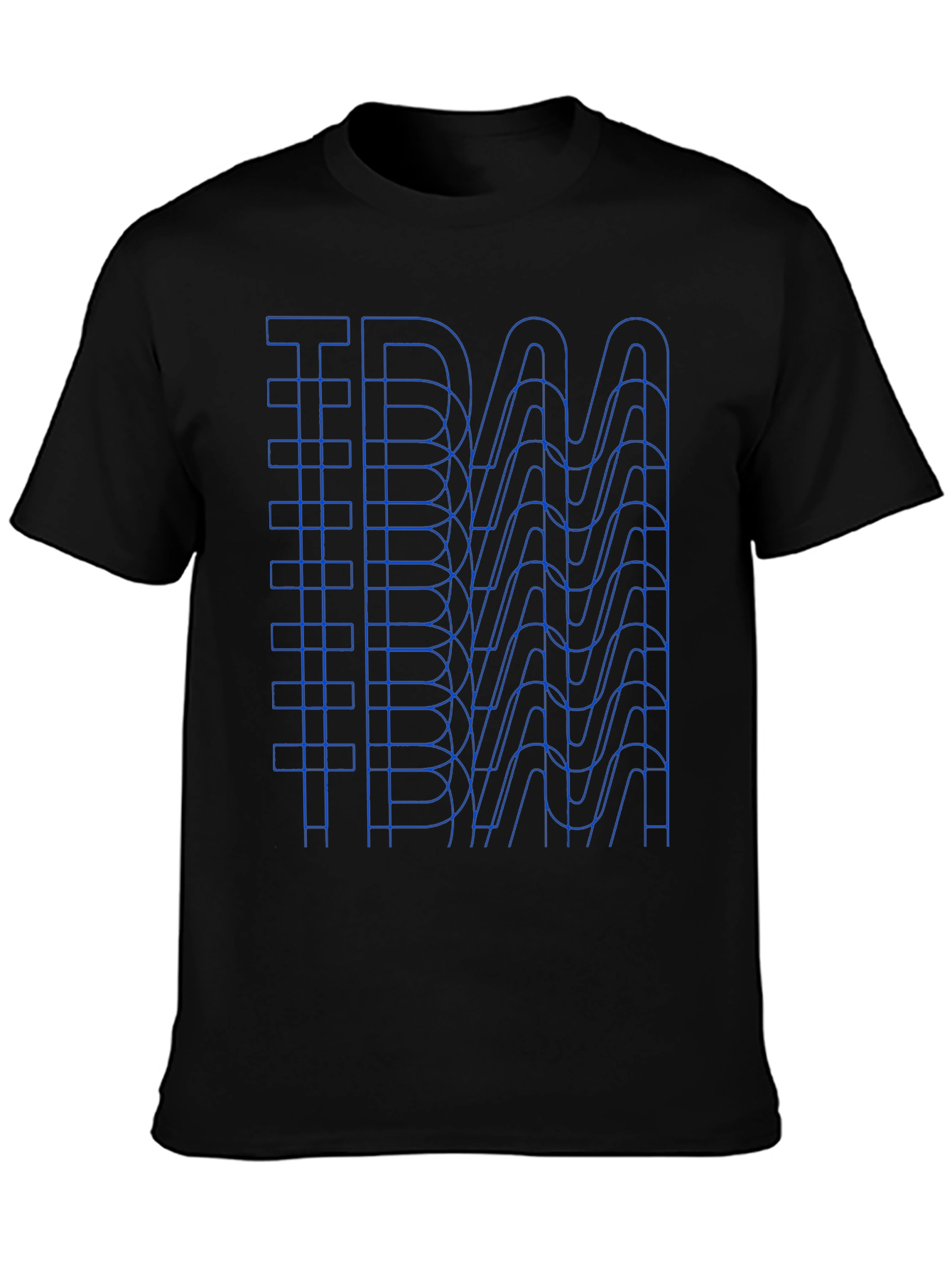 IBM Retro Wave Graphic T-Shirt - Classic Design