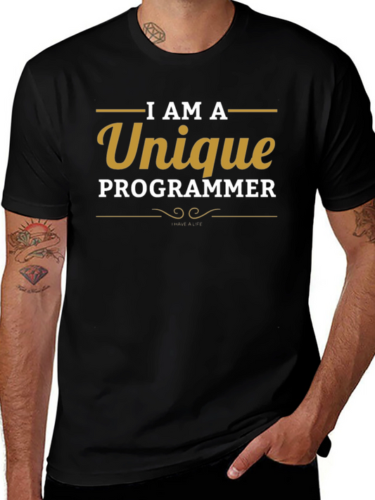 Unique Programmer T-Shirt - Funny Coding Tee