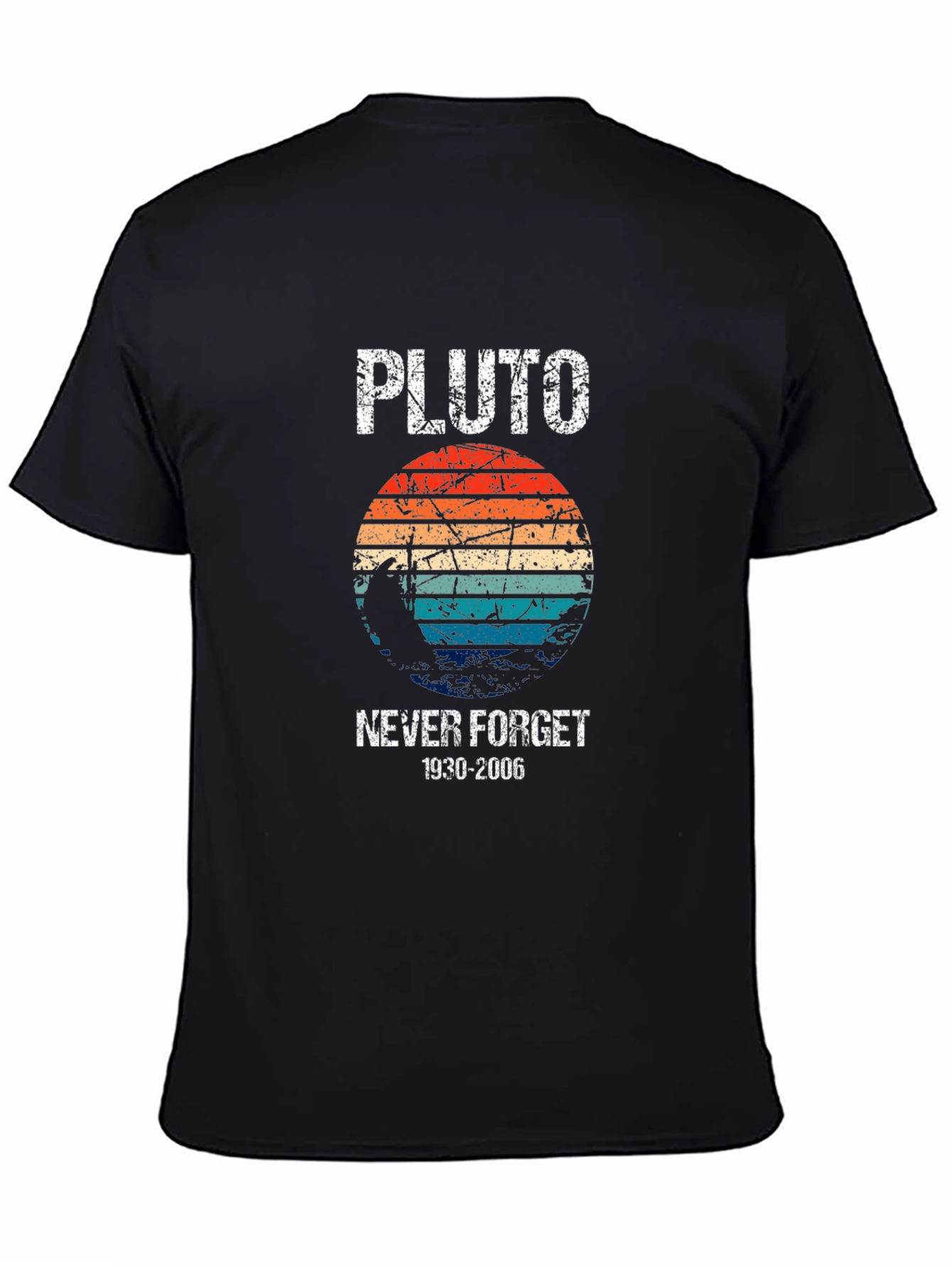 Pluto Never Forget T-Shirt Retro Style