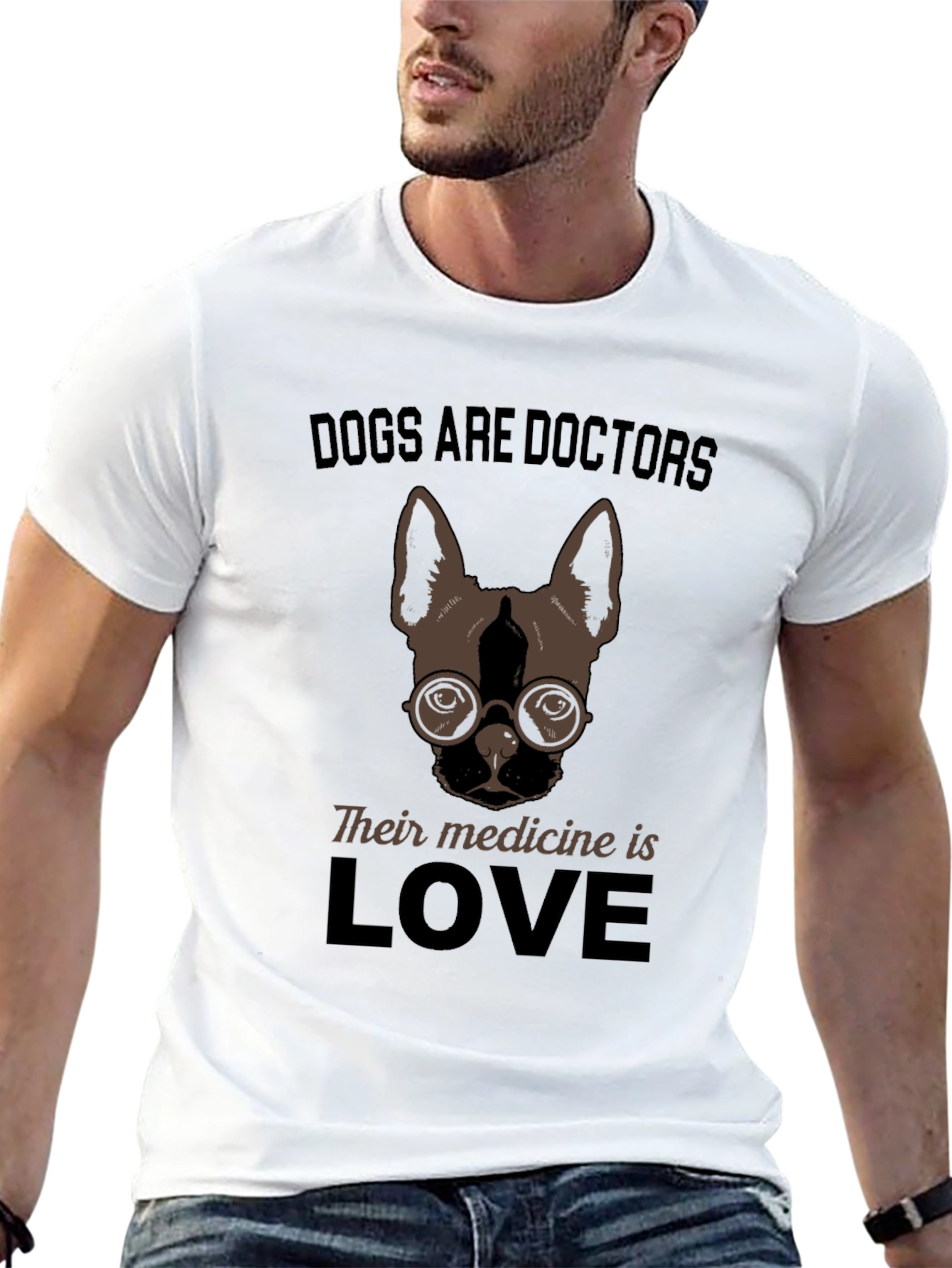 Dogs Are Doctors Love T-Shirt