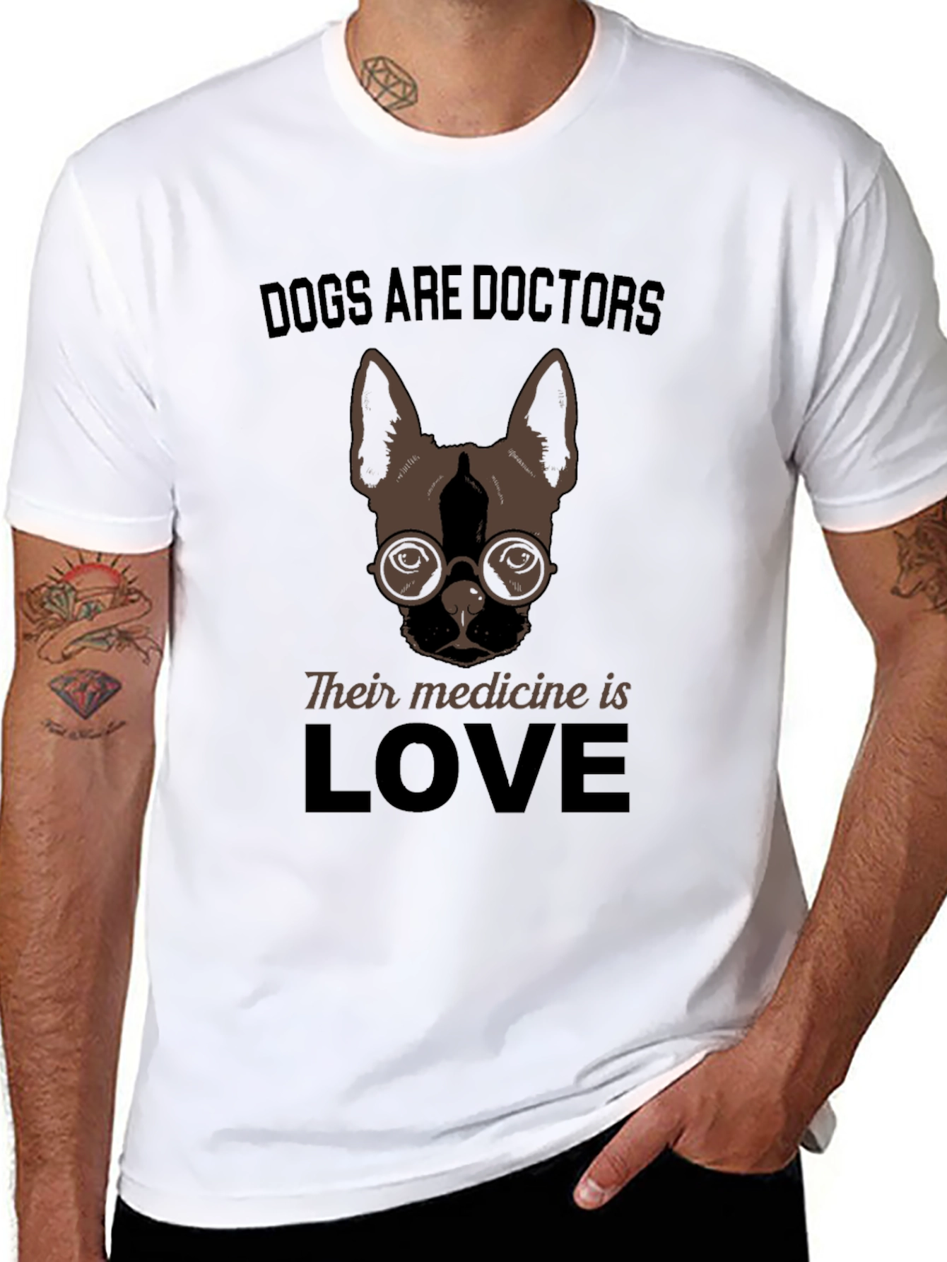 Dogs Are Doctors Love T-Shirt