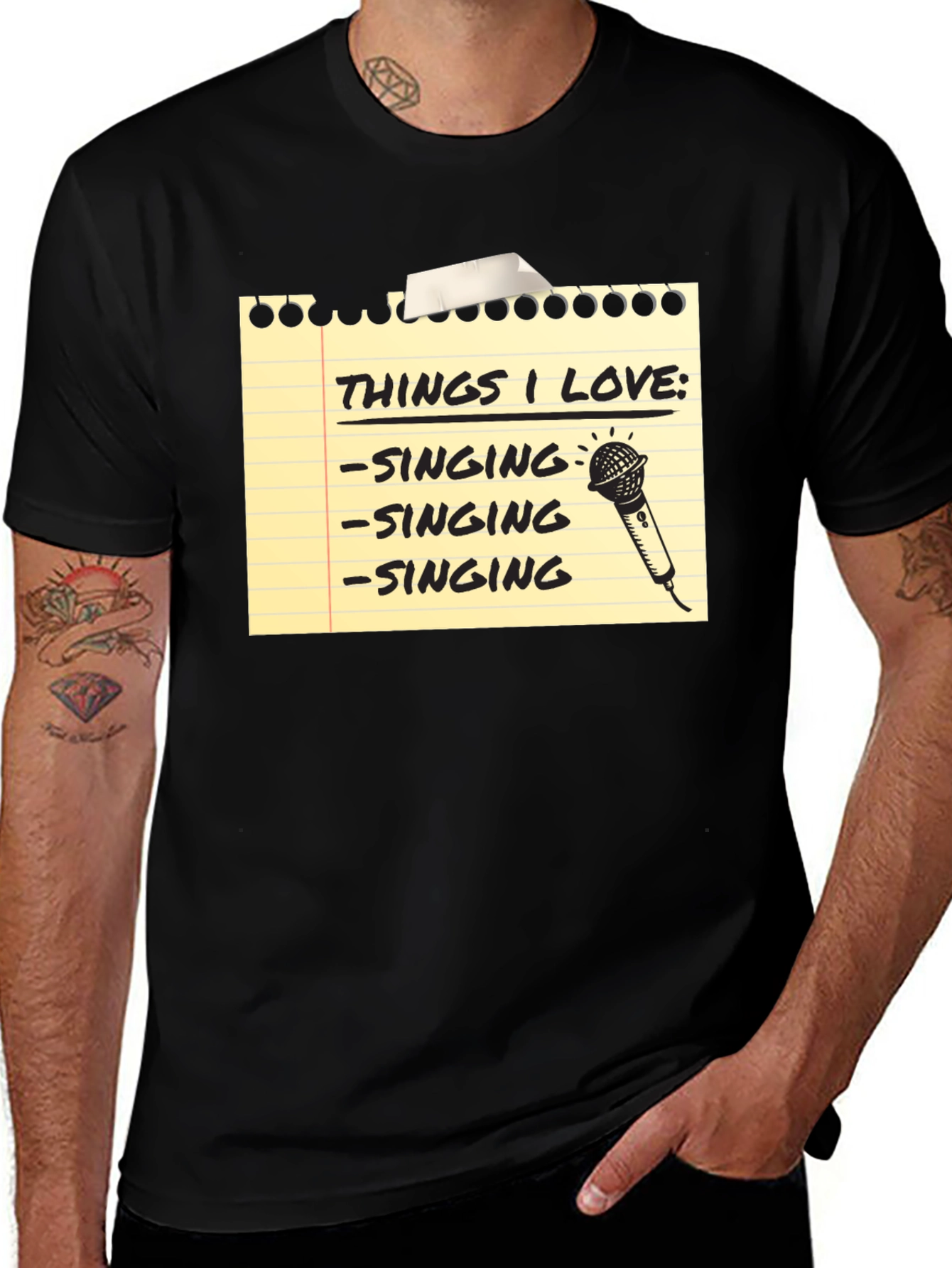Singing is My Jam - Novelty Tee