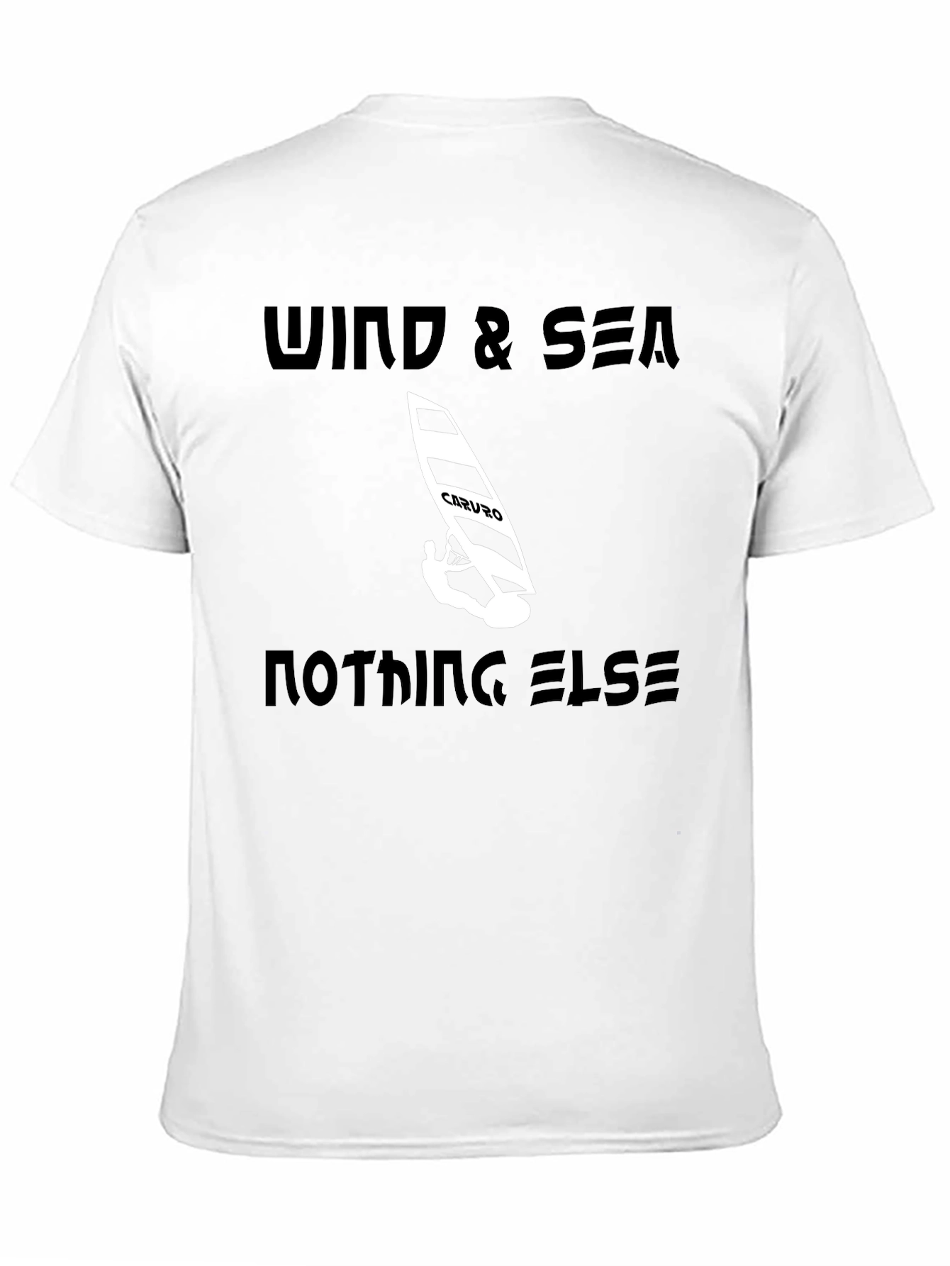 Wind & Sea Graphic Tee - Black Casual T-Shirt