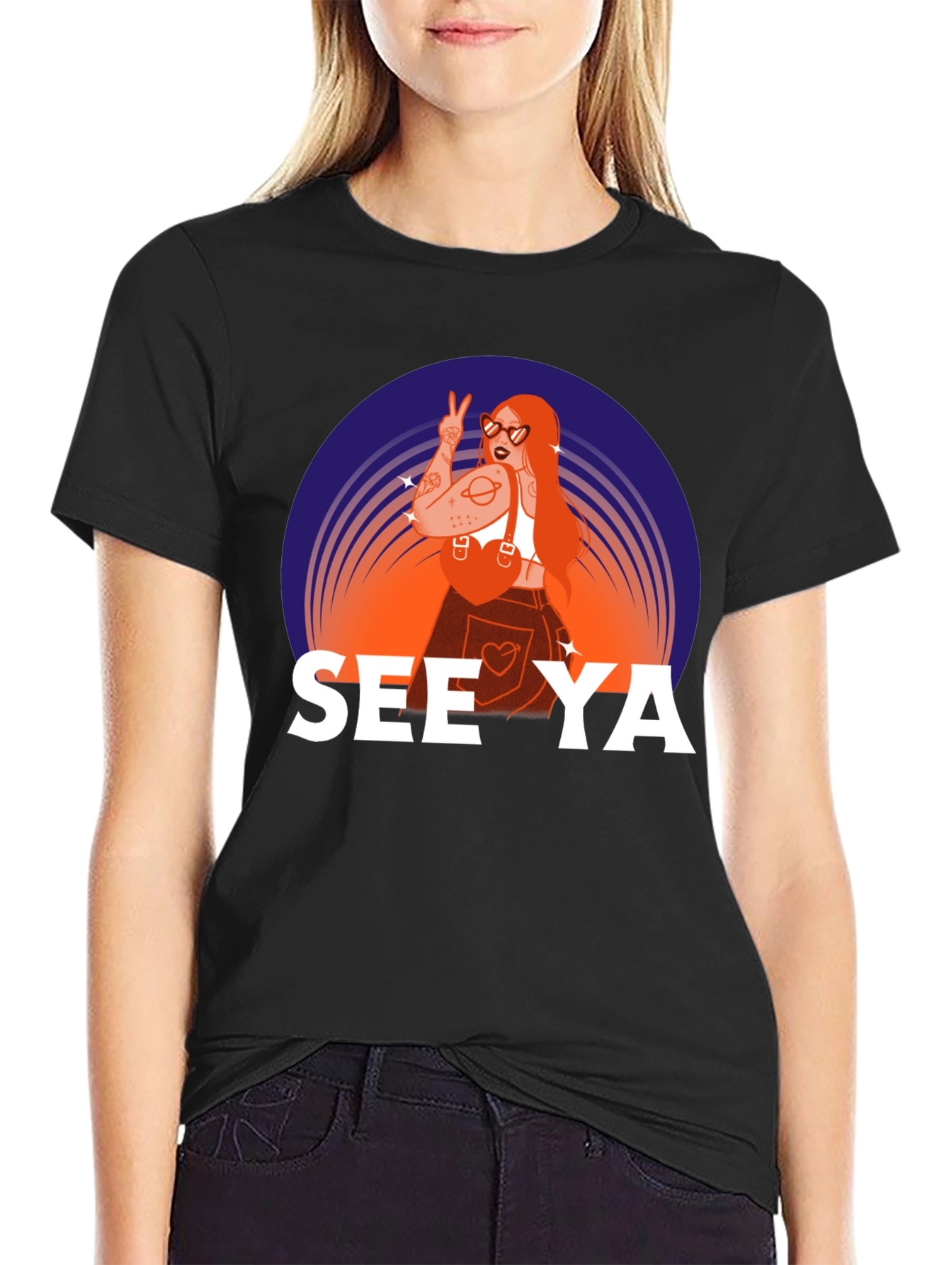 See Ya Graphic T-Shirt - Cool Casual Wear