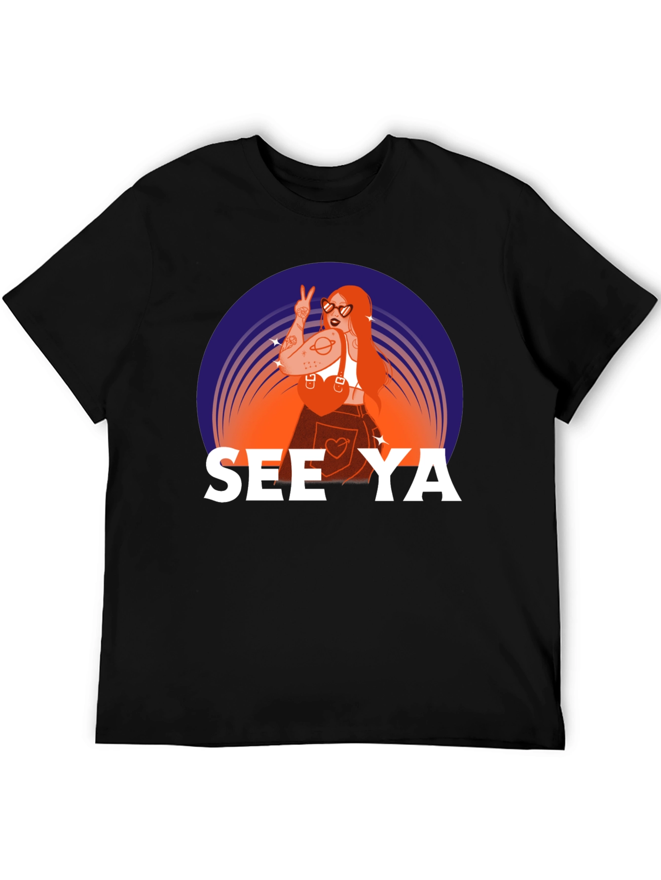 See Ya Graphic T-Shirt - Cool Casual Wear