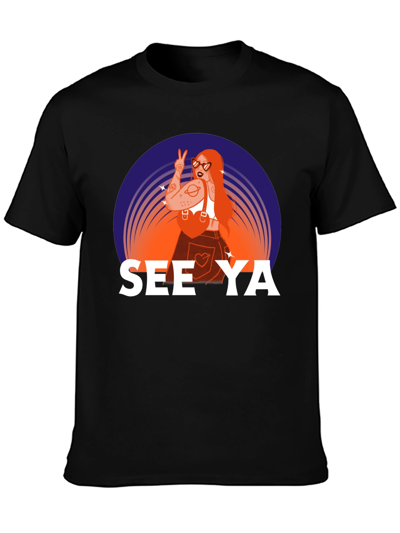 See Ya Graphic T-Shirt - Cool Casual Wear