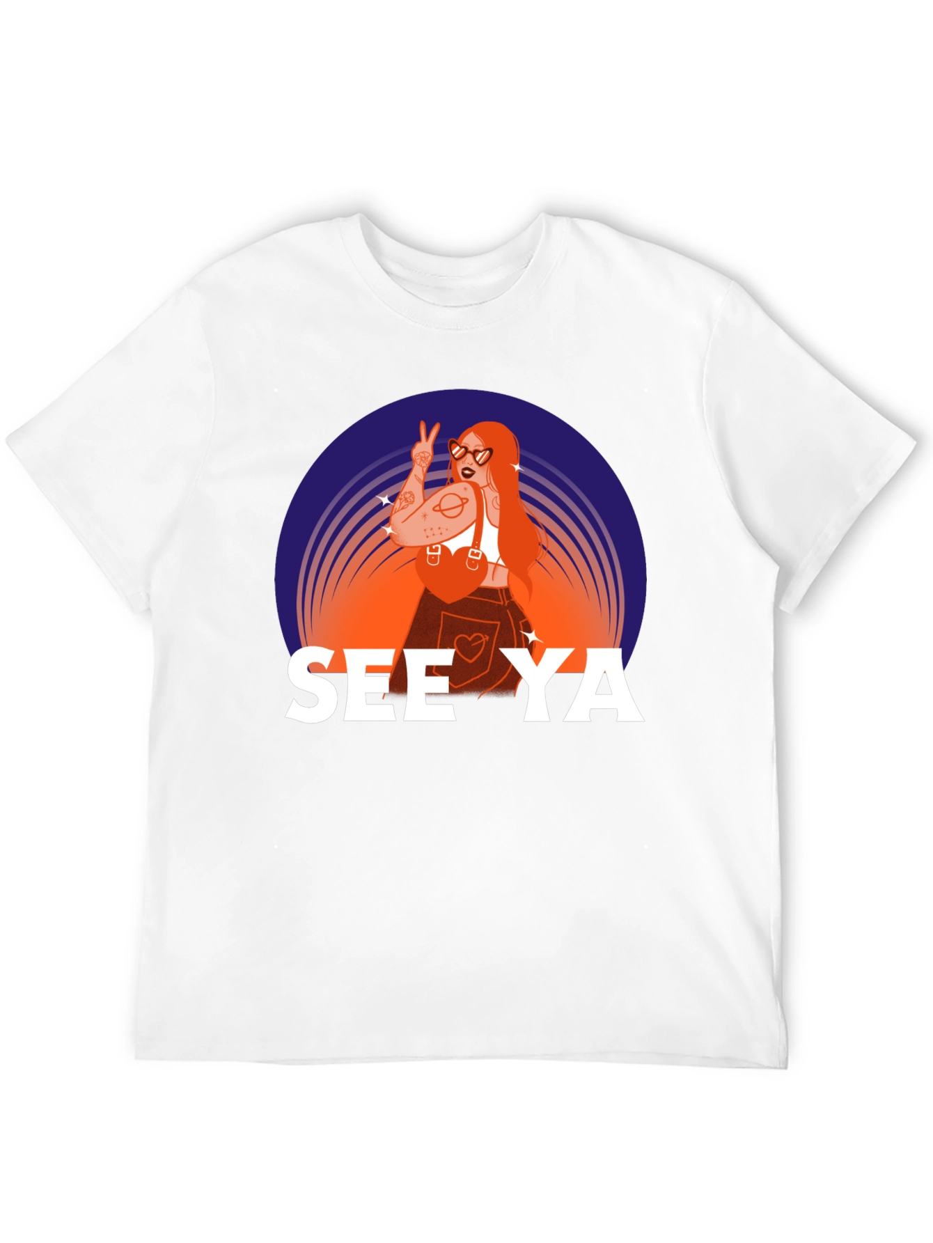See Ya Graphic T-Shirt - Cool Casual Wear