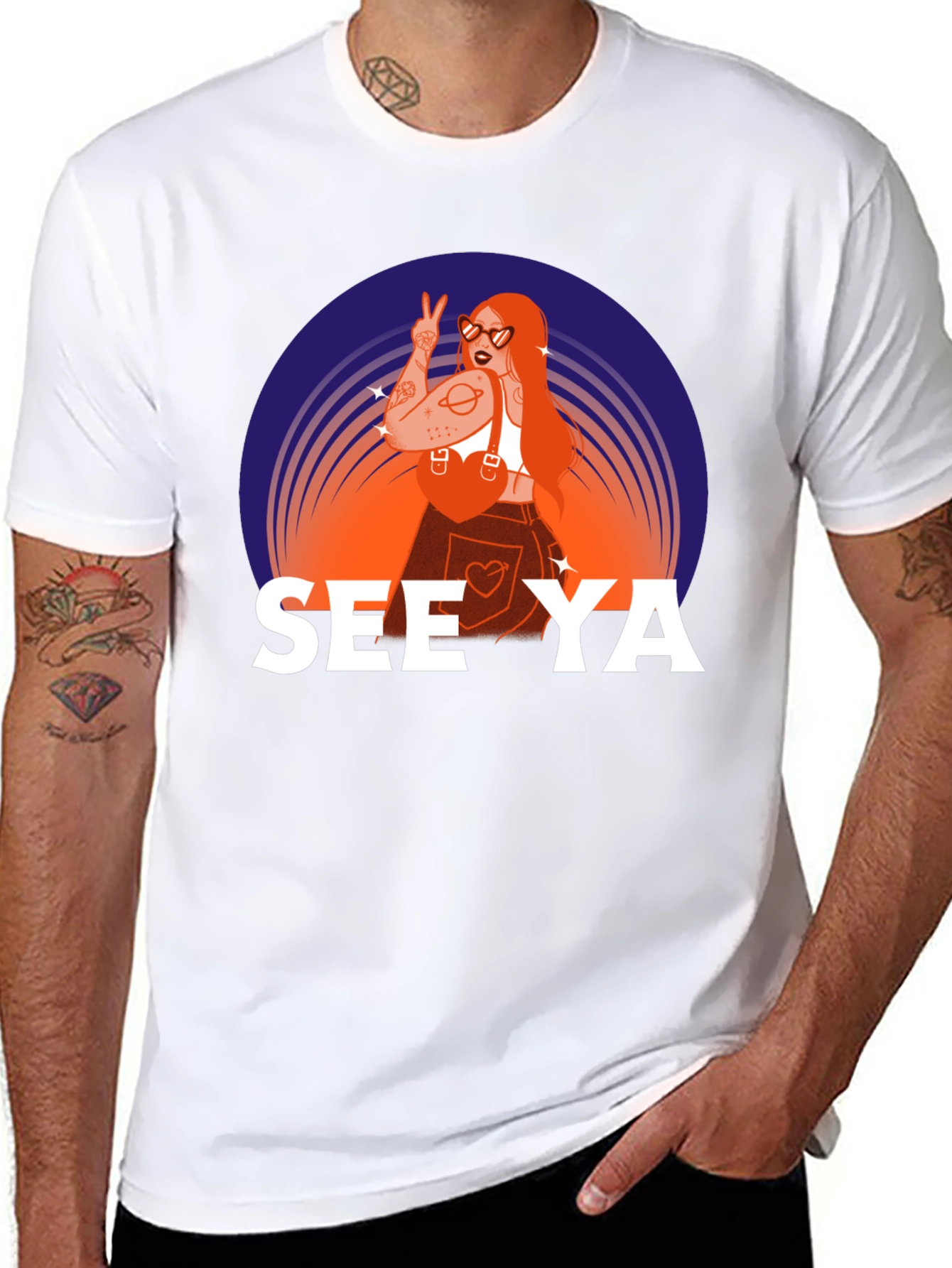 See Ya Graphic T-Shirt - Cool Casual Wear