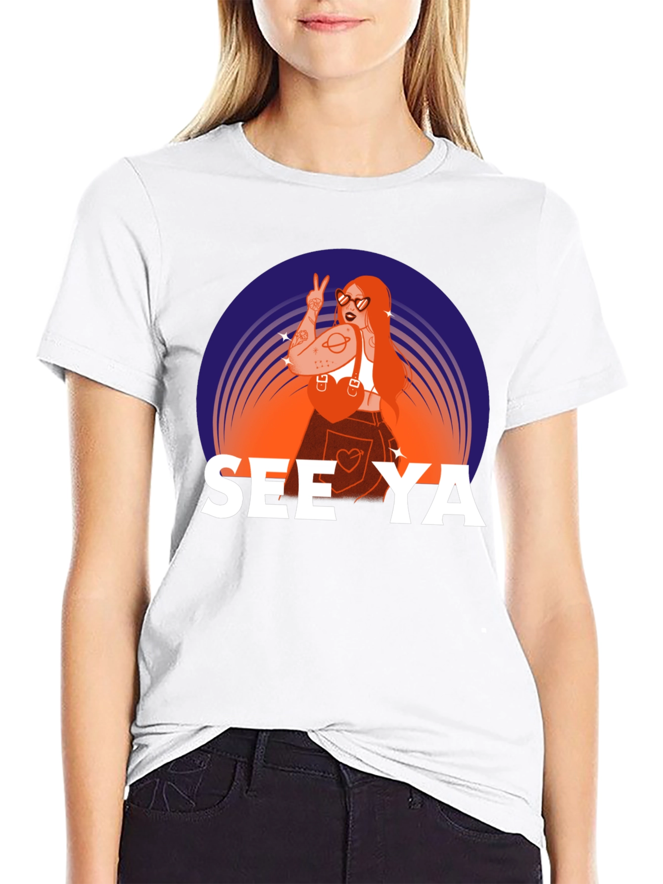 See Ya Graphic T-Shirt - Cool Casual Wear