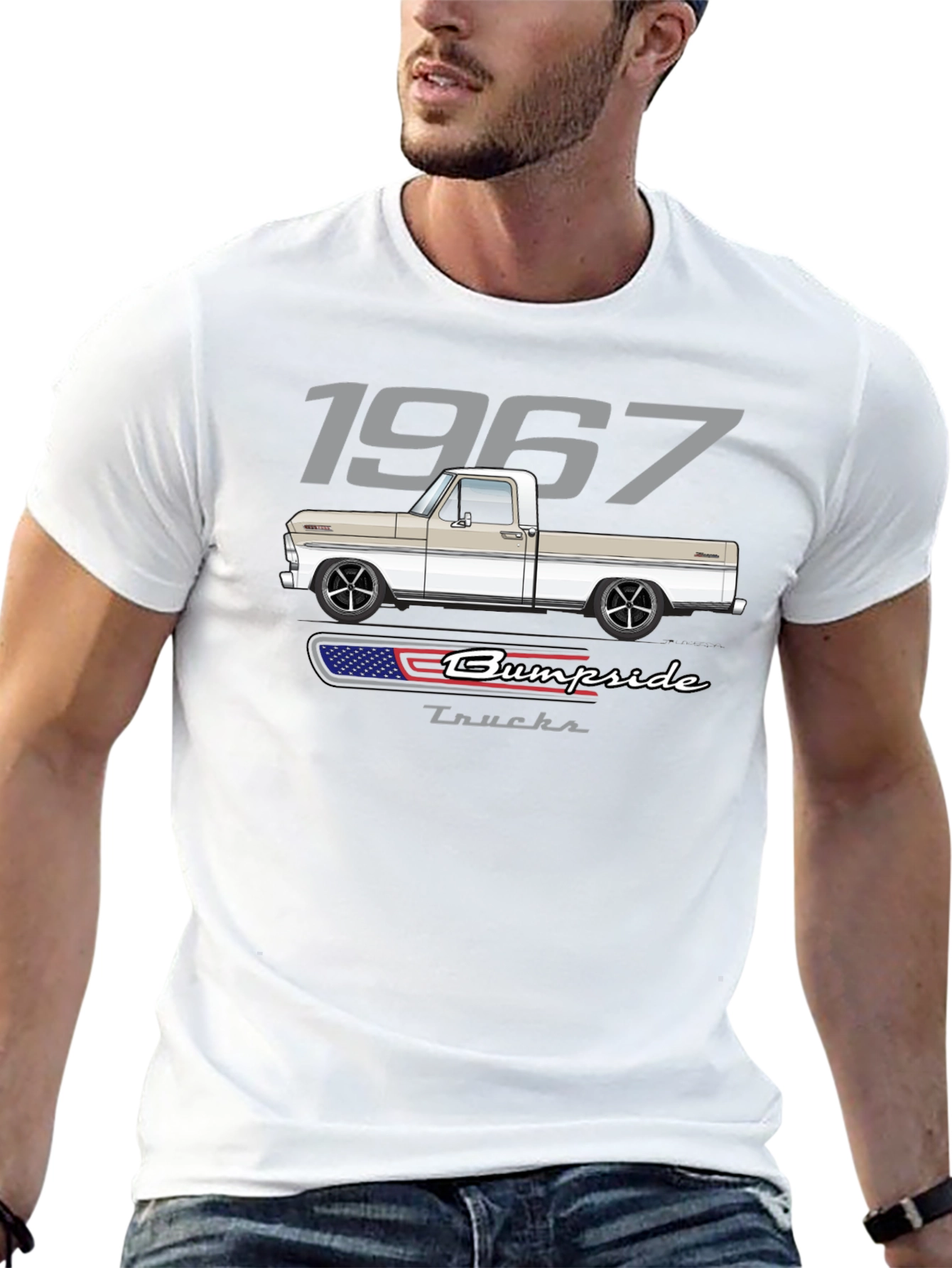 1967 Bump Side Trucks T-Shirt