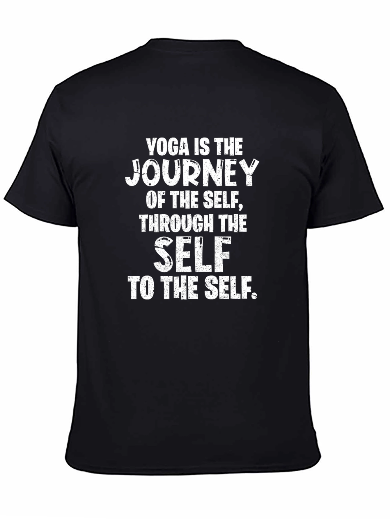 Yoga Journey Graphic Print T-Shirt