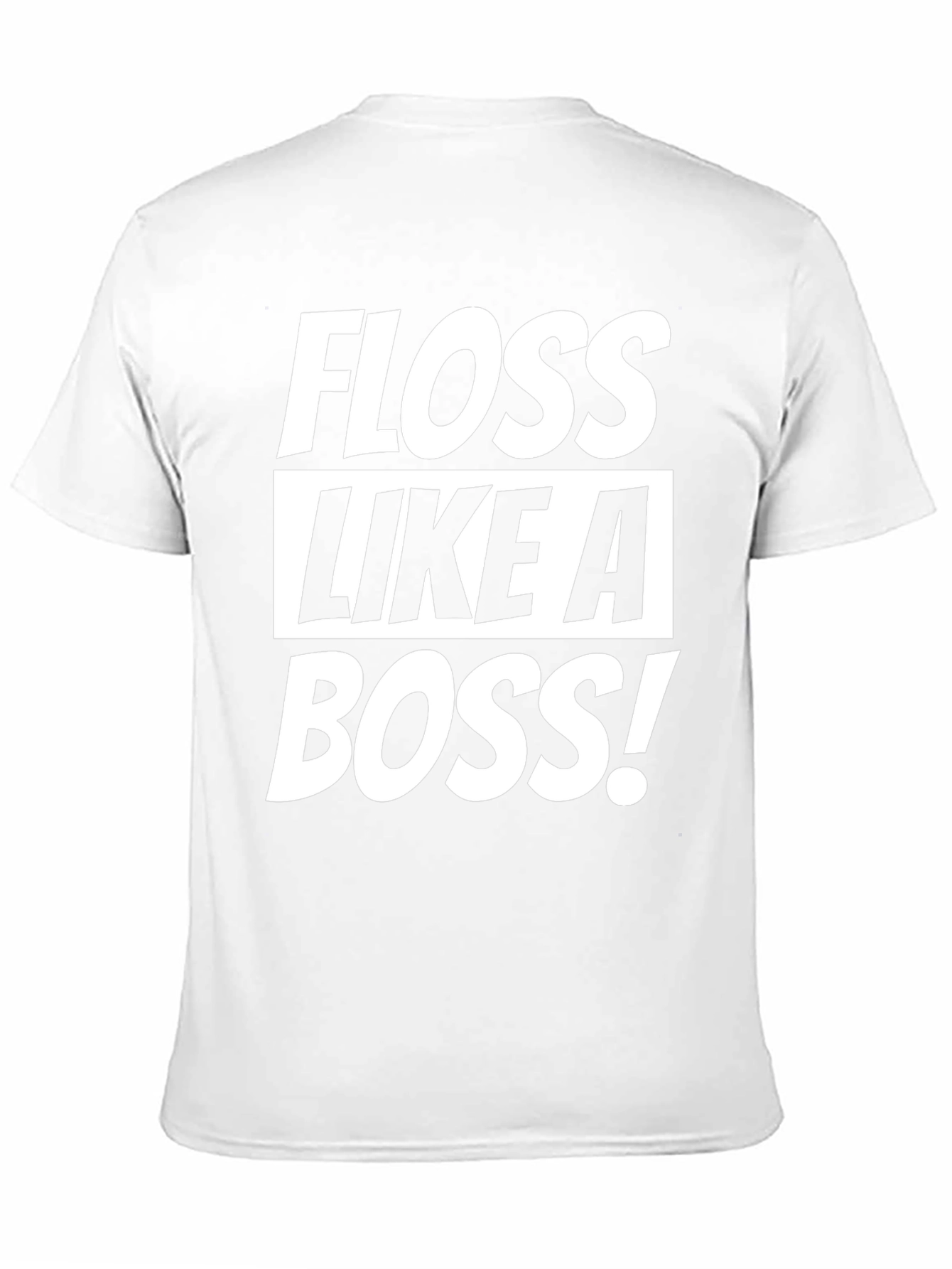 Floss Like a Boss Black T-Shirt