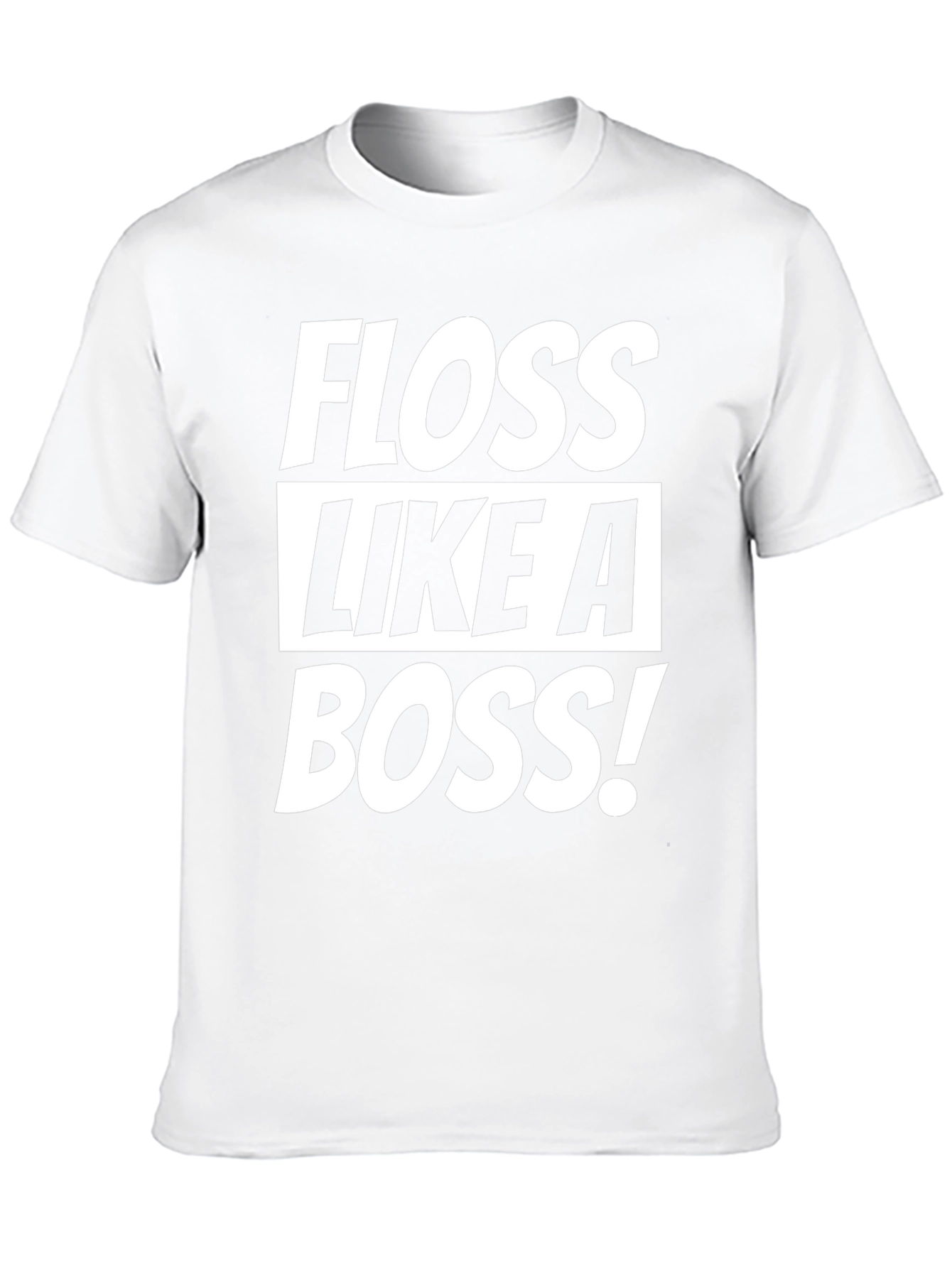 Floss Like a Boss Black T-Shirt