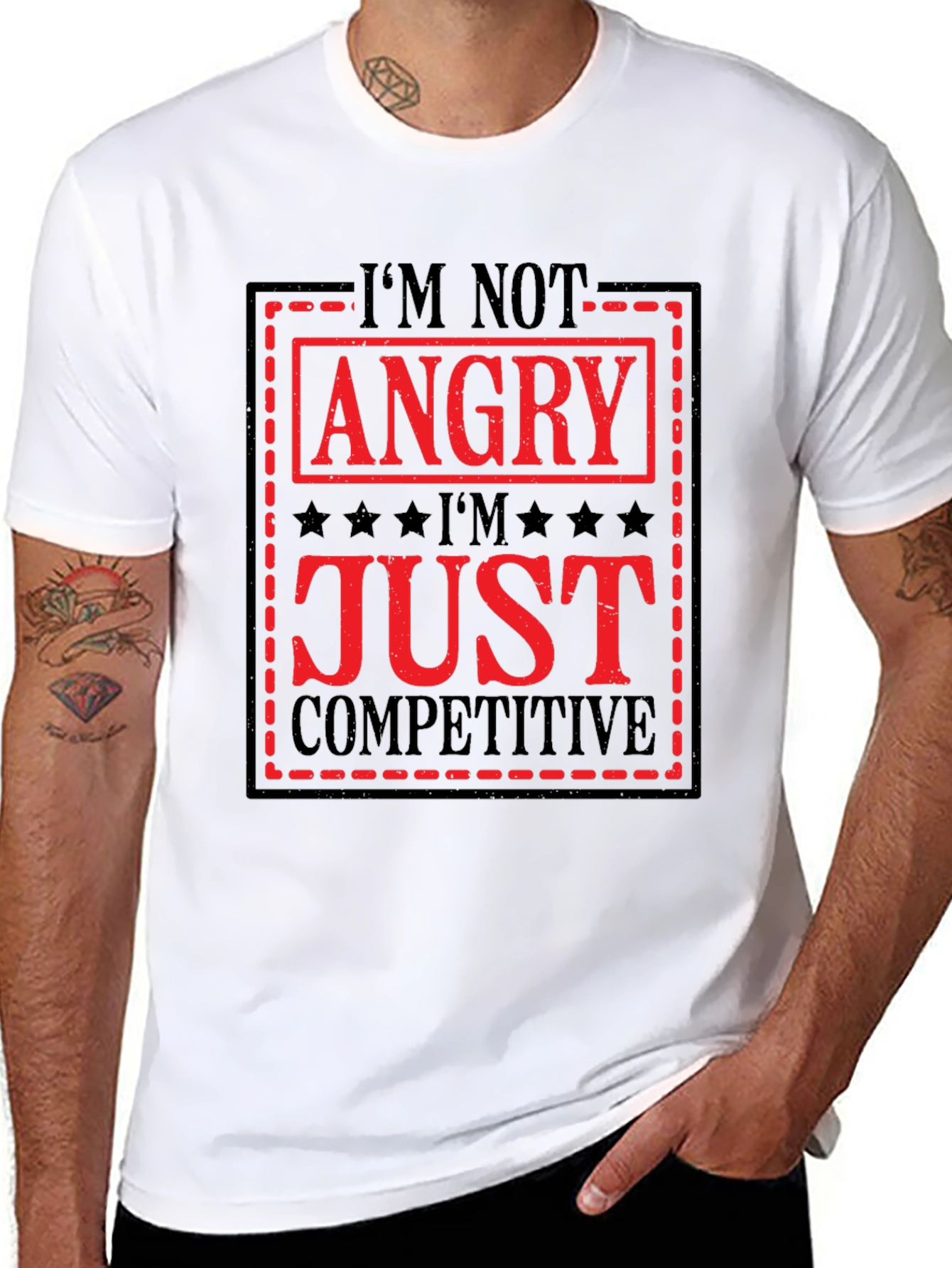 Im Not Angry Just Competitive T-Shirt