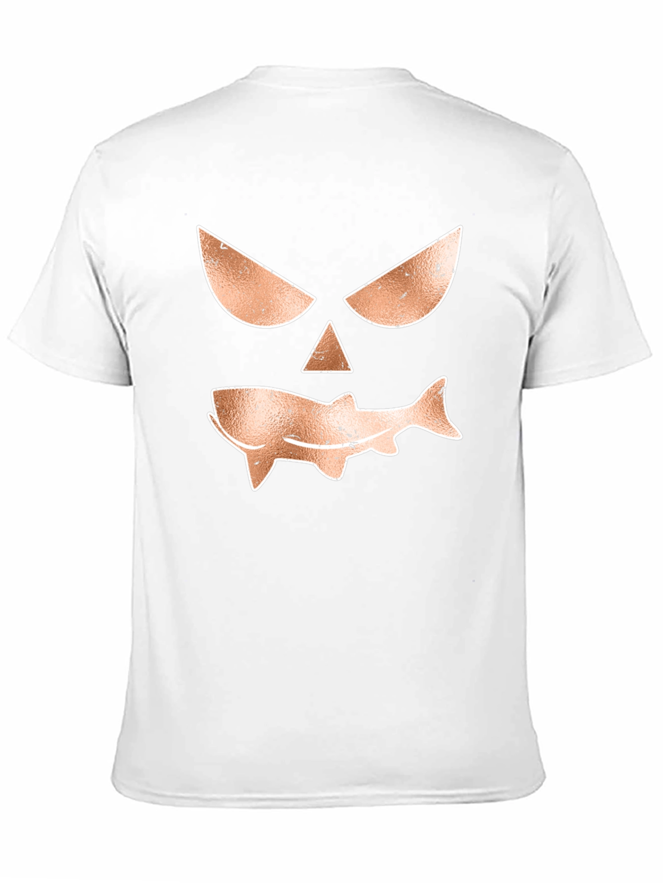 Spooky Shark Graphic Tee - Mens Black T-Shirt