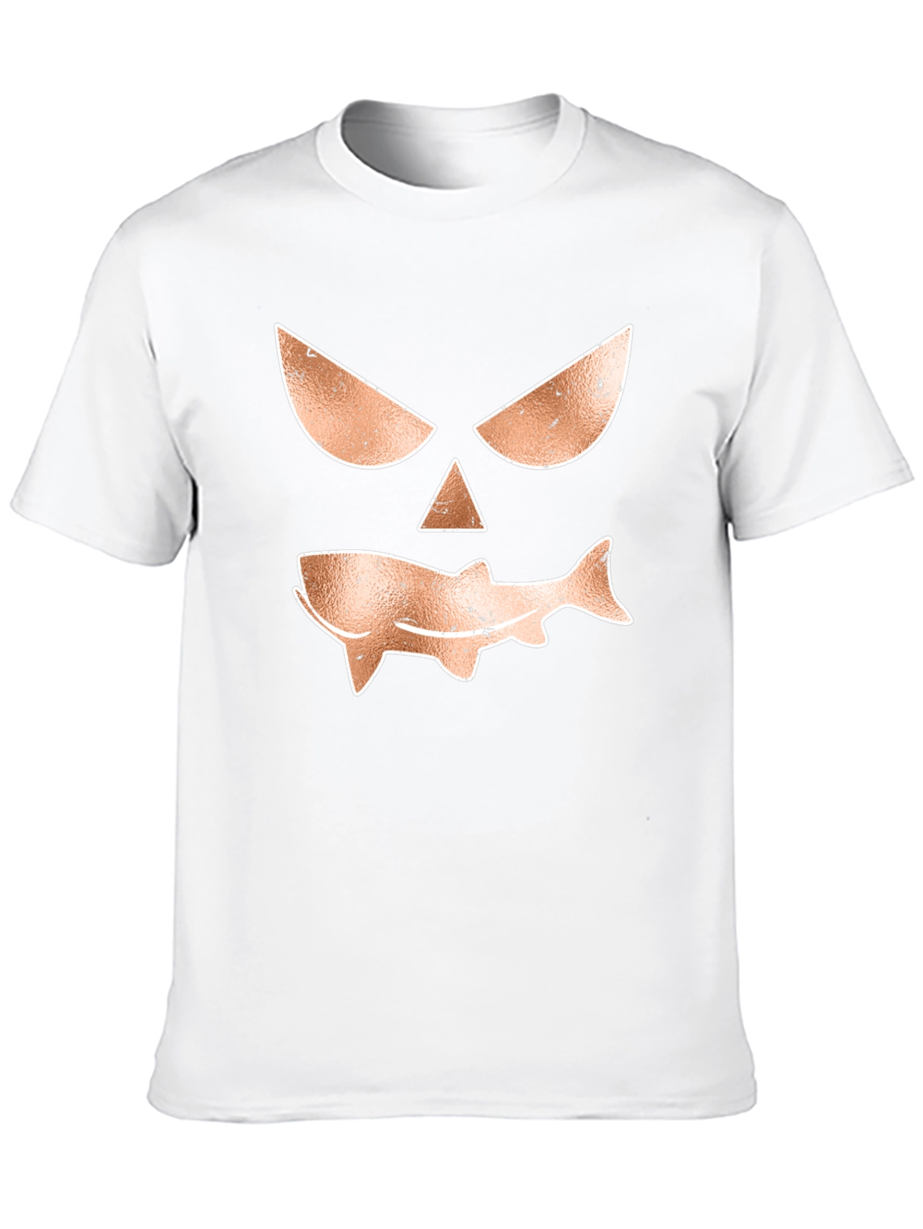 Spooky Shark Graphic Tee - Mens Black T-Shirt