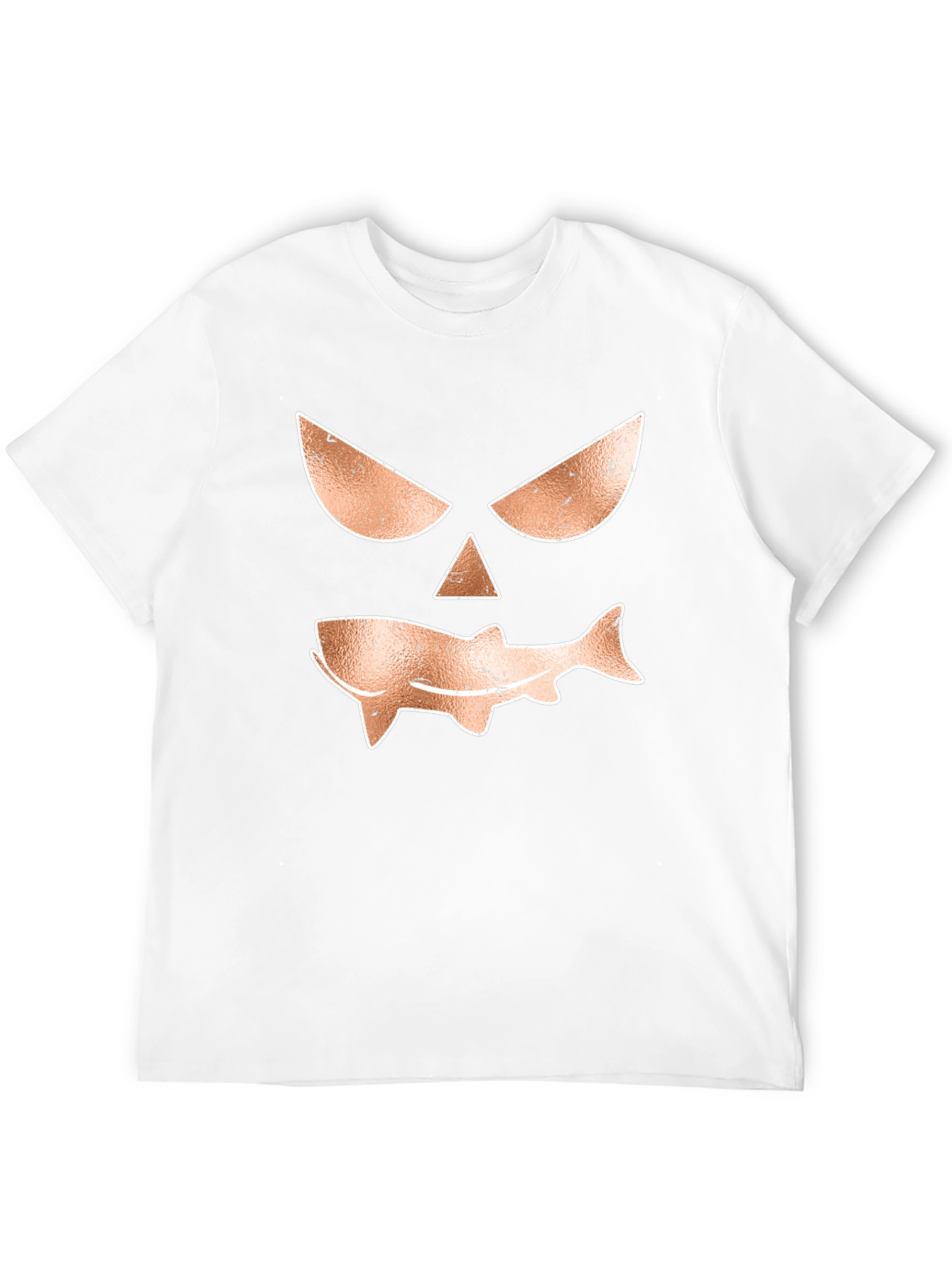 Spooky Shark Graphic Tee - Mens Black T-Shirt