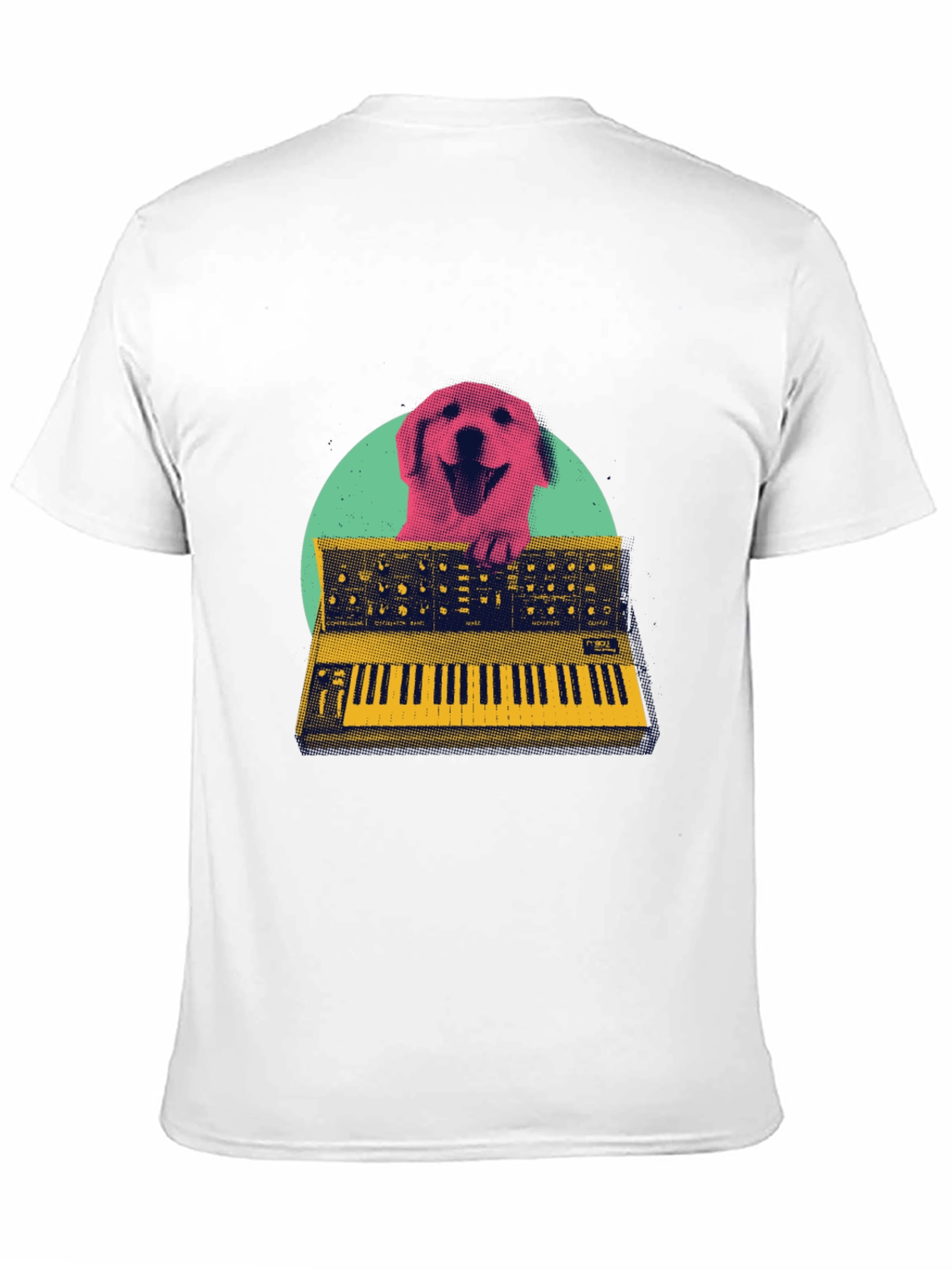 Dog Synth T-Shirt - Unique Graphic Tee