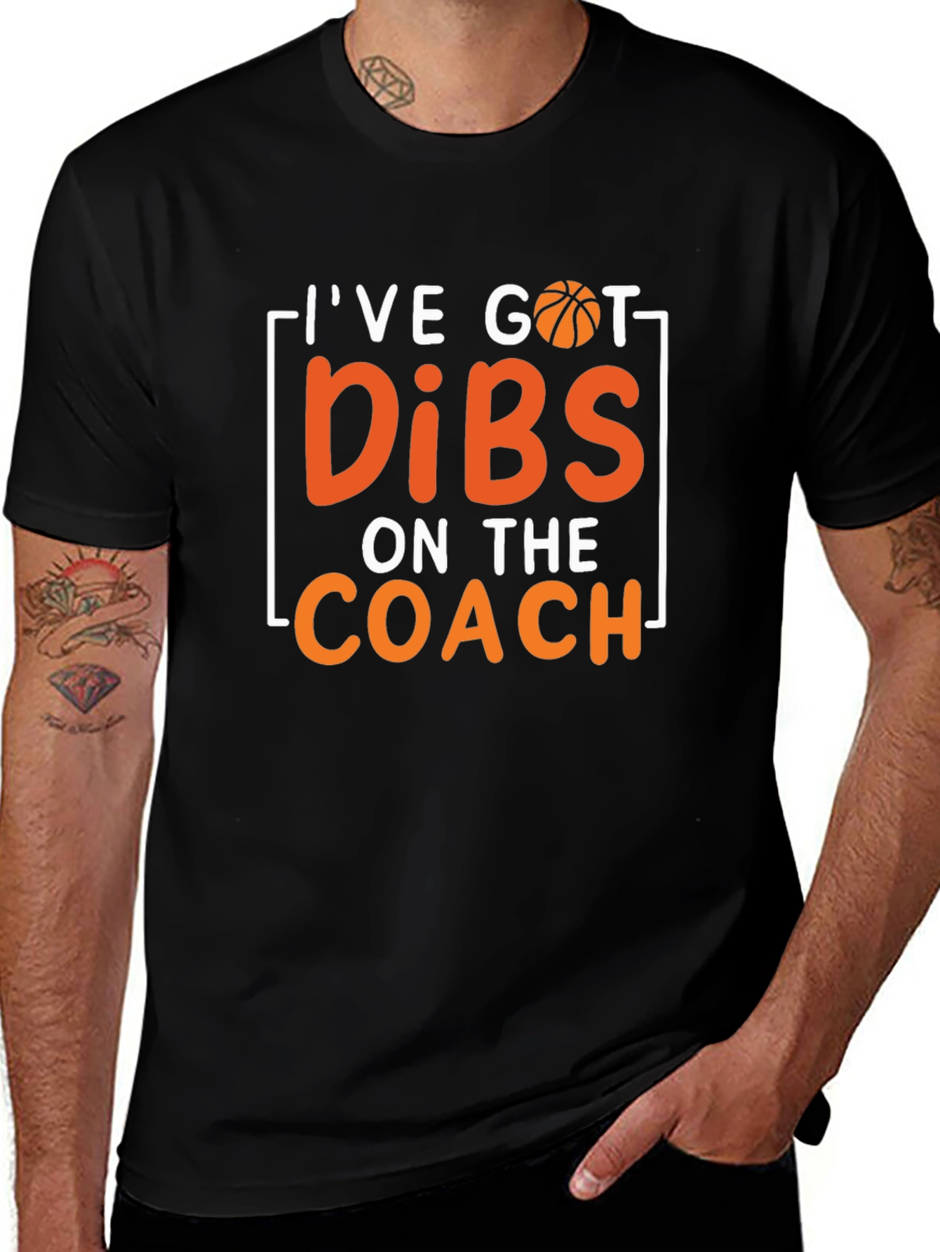 Ive Got Dibs On The Coach T-Shirt Basketball