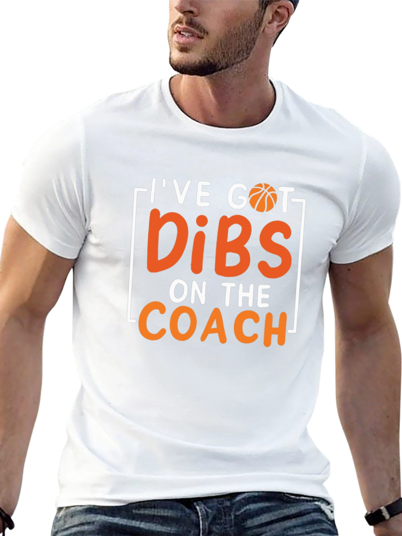Ive Got Dibs On The Coach T-Shirt Basketball