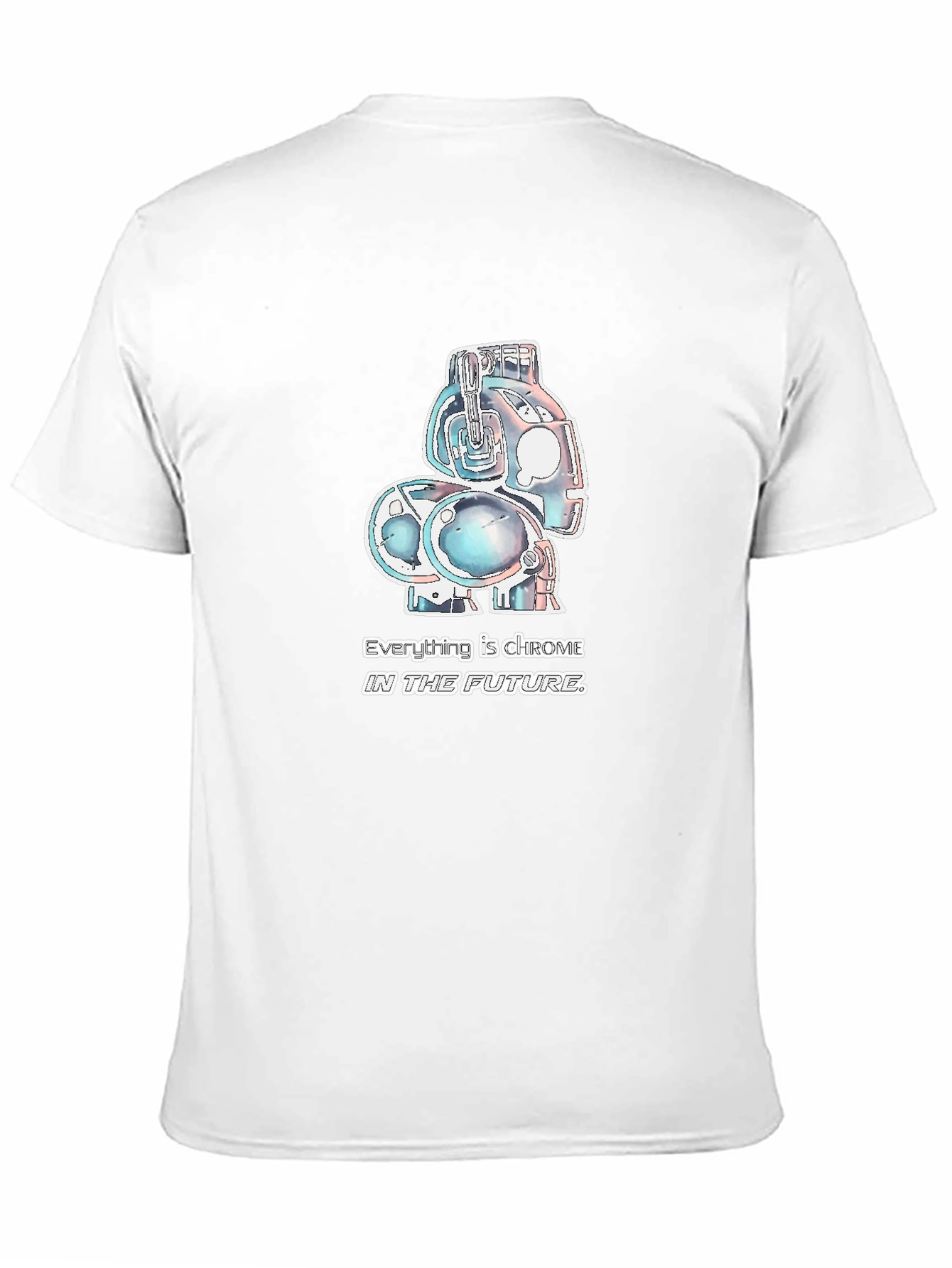 Chrome Future Graphic Tee - Black