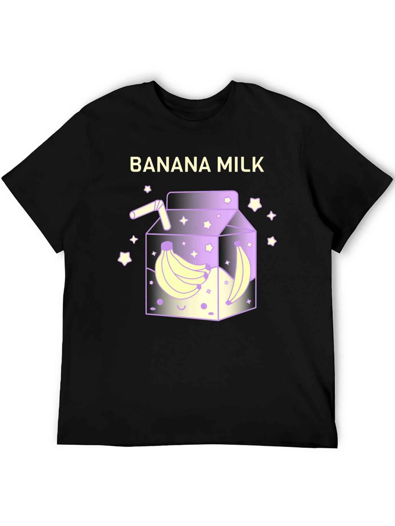 Banana Milk Graphic Tee - Fun & Unique Design