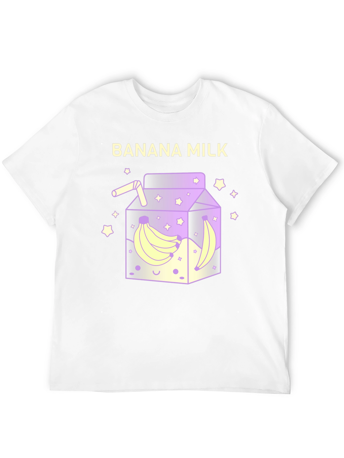 Banana Milk Graphic Tee - Fun & Unique Design