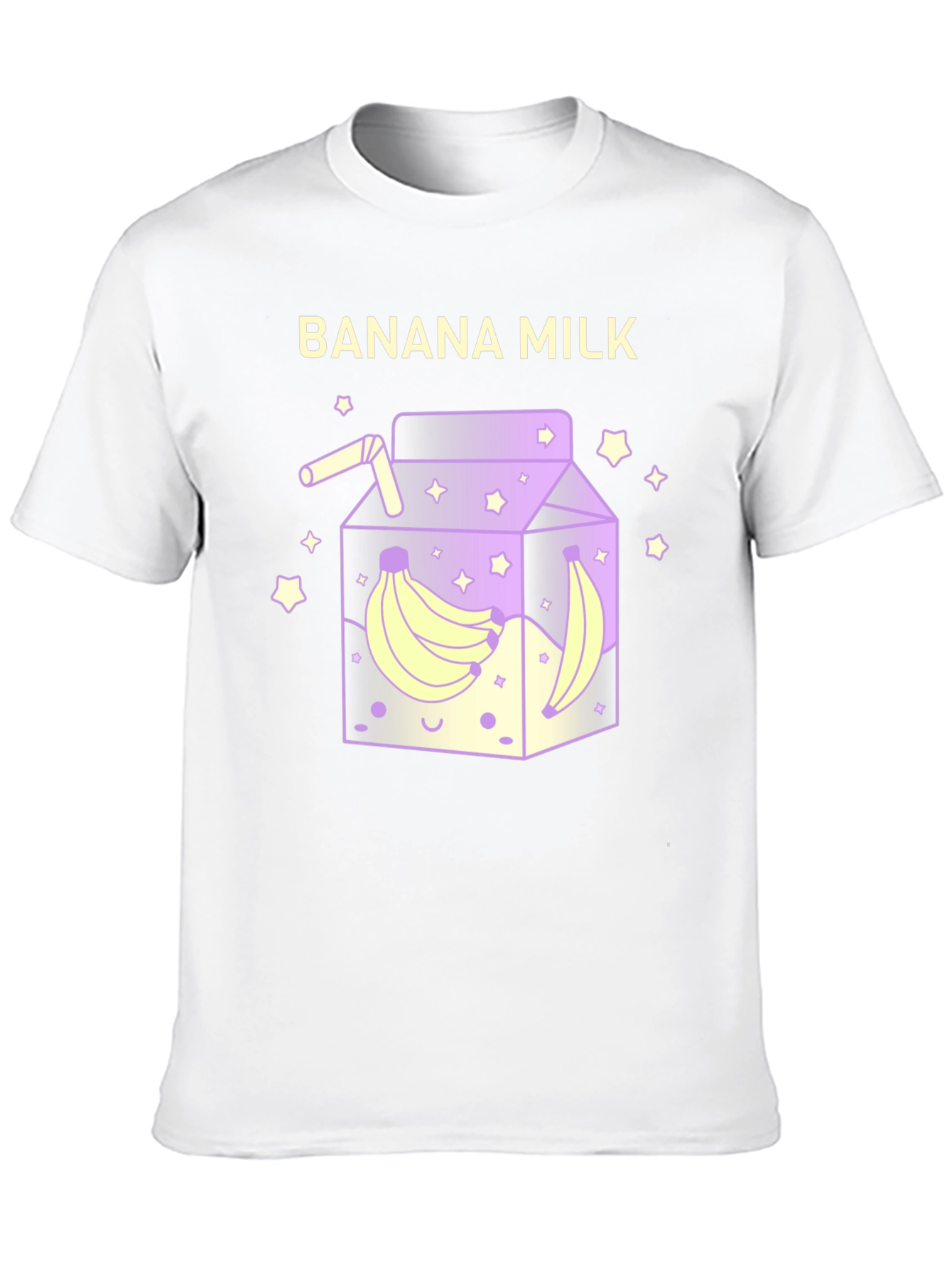 Banana Milk Graphic Tee - Fun & Unique Design
