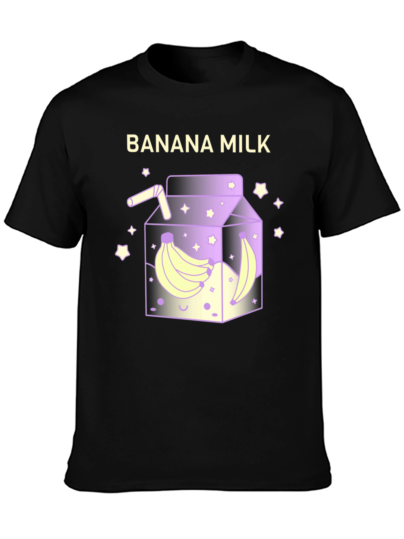 Banana Milk Graphic Tee - Fun & Unique Design