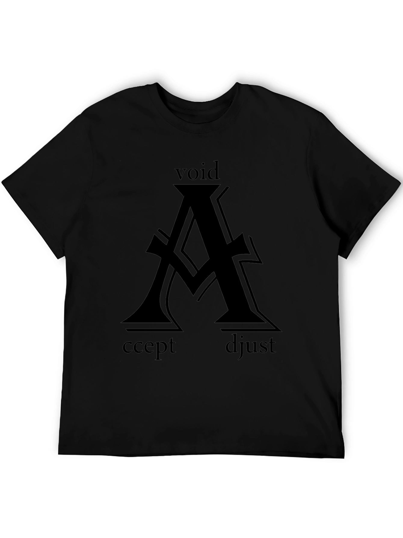 Void Accept Adjust Graphic T-Shirt