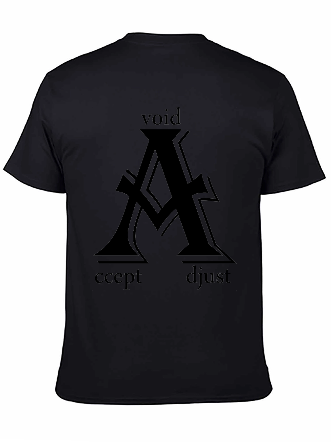 Void Accept Adjust Graphic T-Shirt