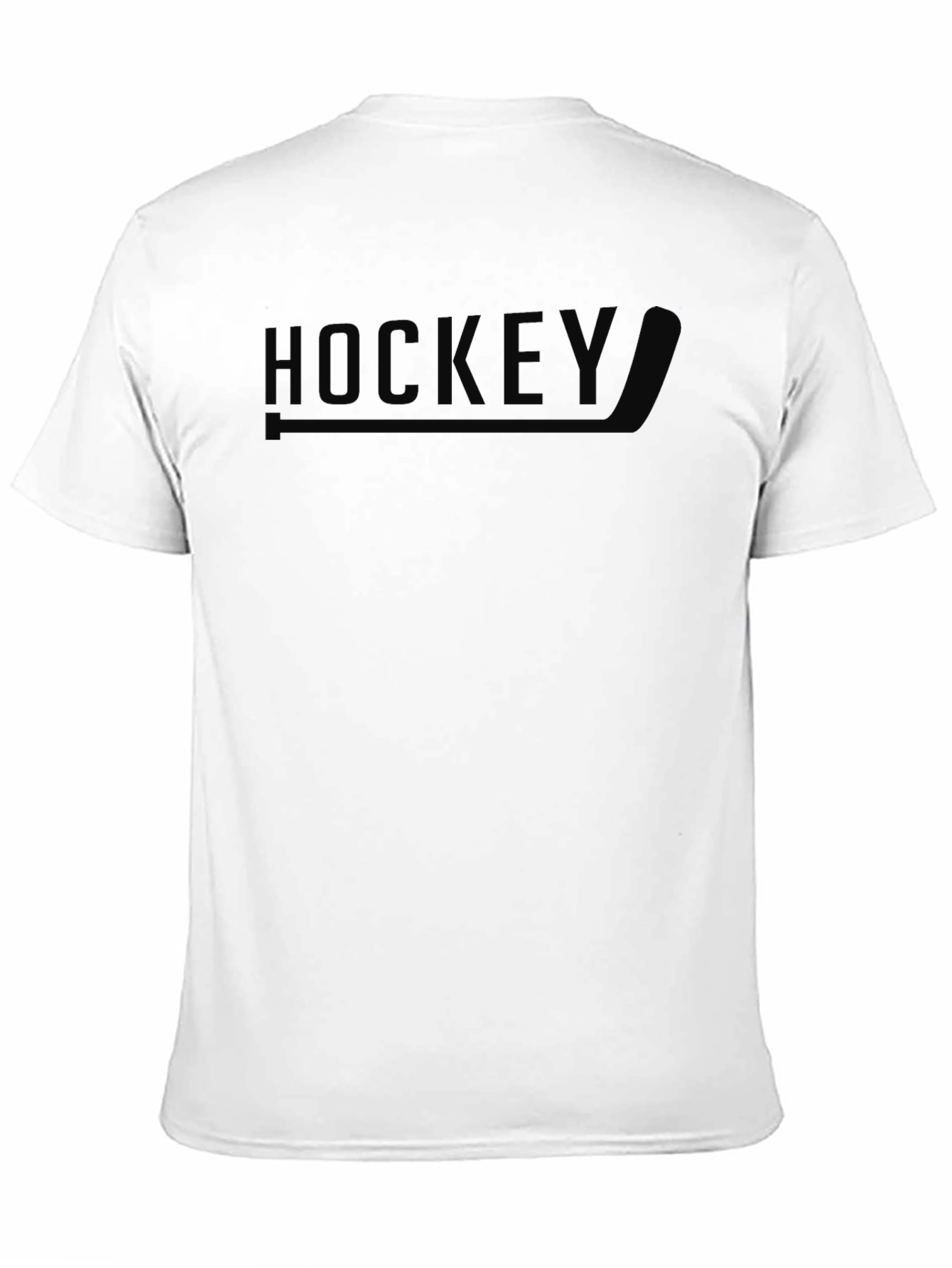 Black Hockey Graphic Tee - Stylish Sportswear