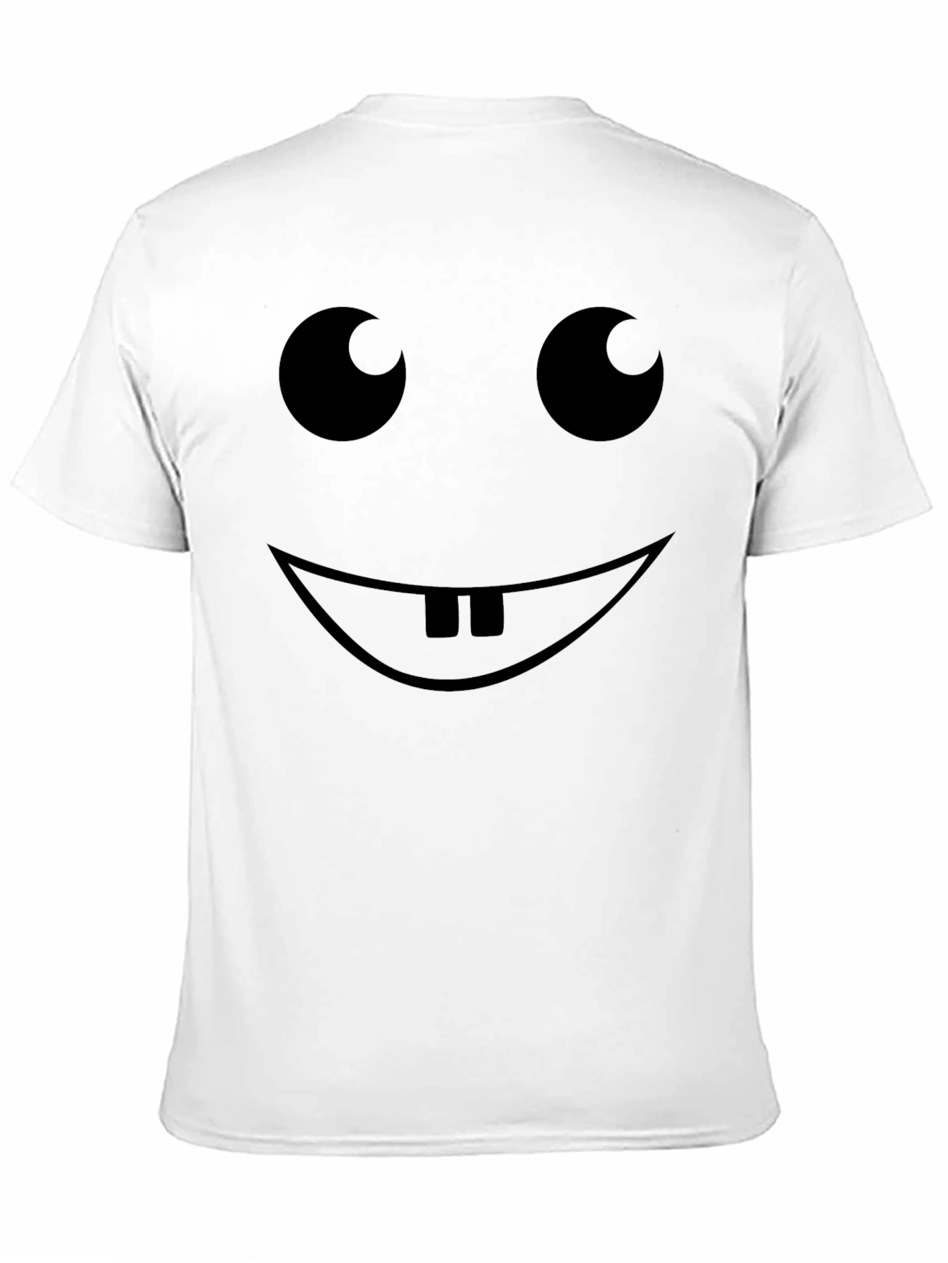 Funny Face Graphic Tee - Quirky Cotton T-Shirt