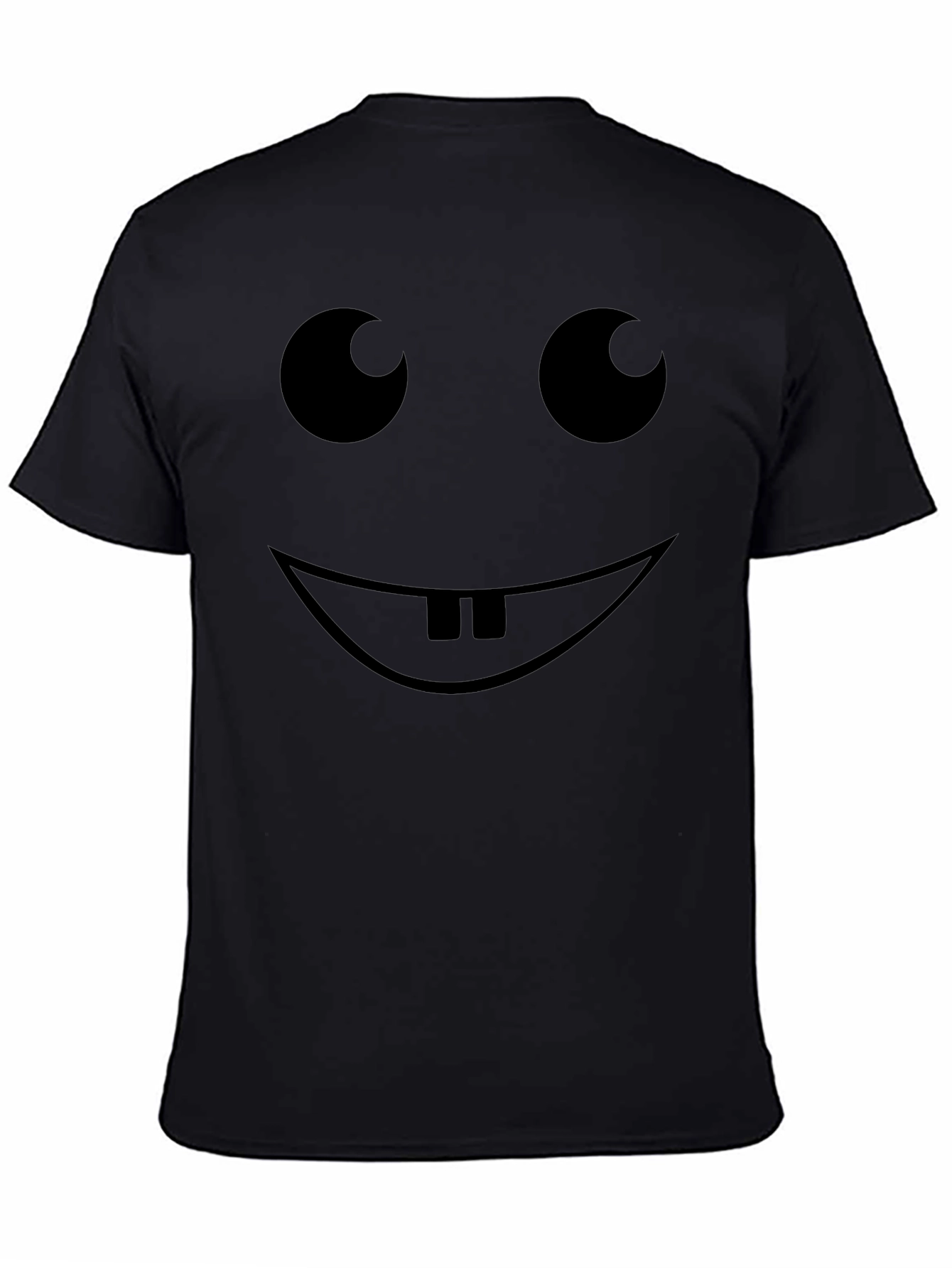 Funny Face Graphic Tee - Quirky Cotton T-Shirt