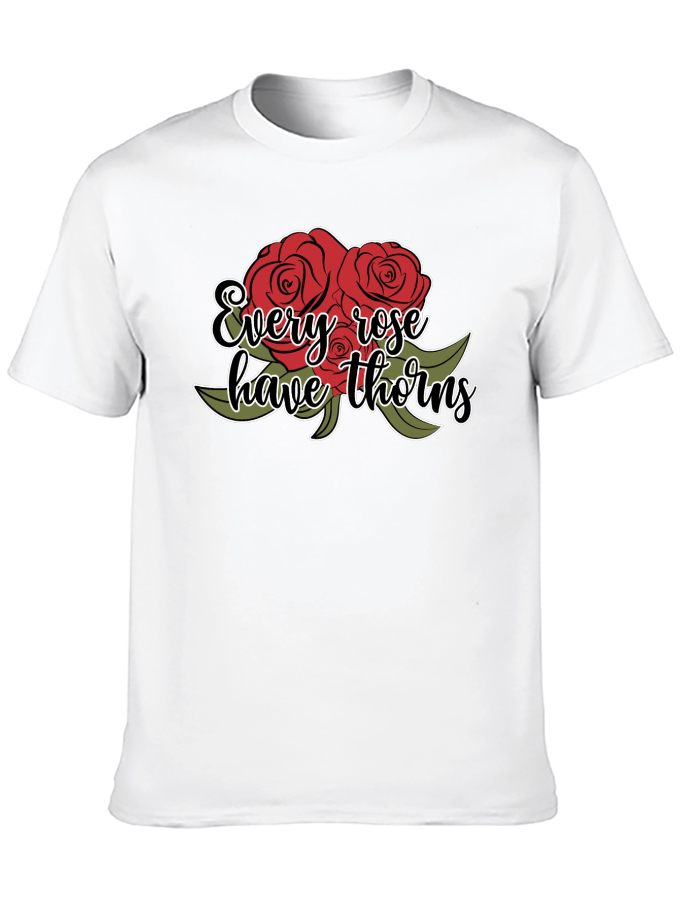 Roses Have Thorns Graphic T-Shirt