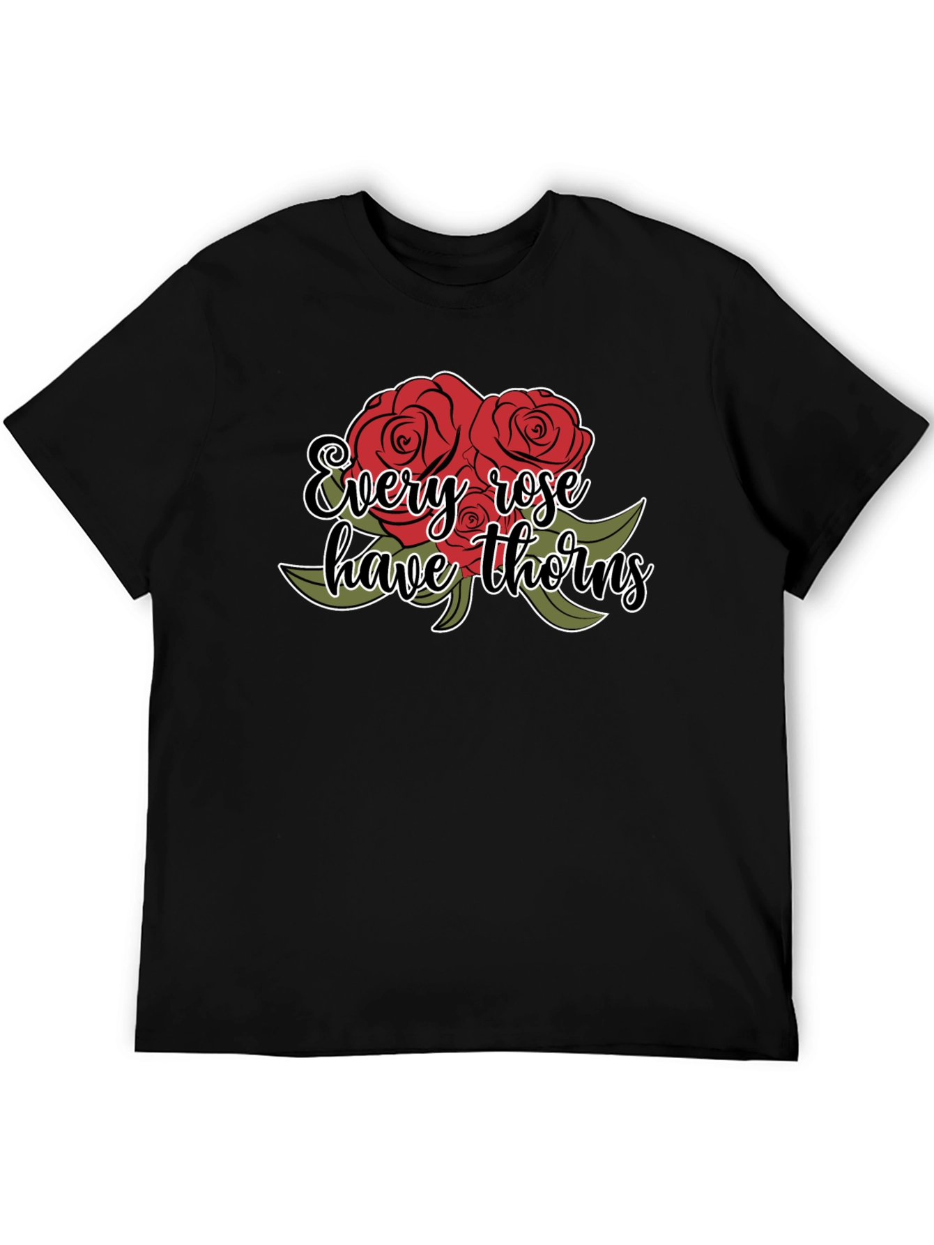 Roses Have Thorns Graphic T-Shirt